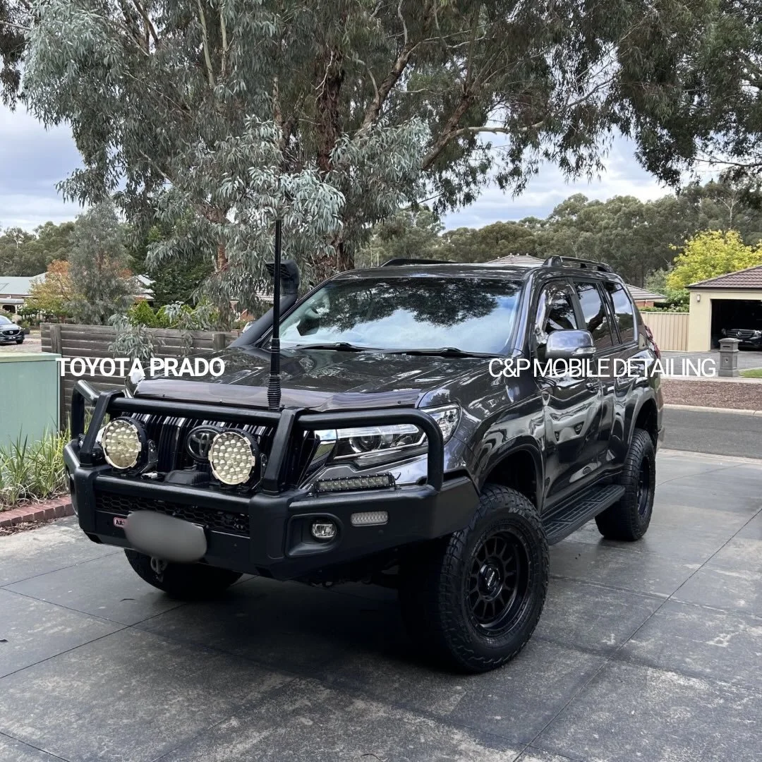 Toyota Prado | Pre-Sale Detail + Two Stage Paint Correction

A client was ready to move on from his Toyota Prado, so he made the smart decision to bring it in for our Pre-Sale Detail Package, paired with a two stage paint correction. The correction r