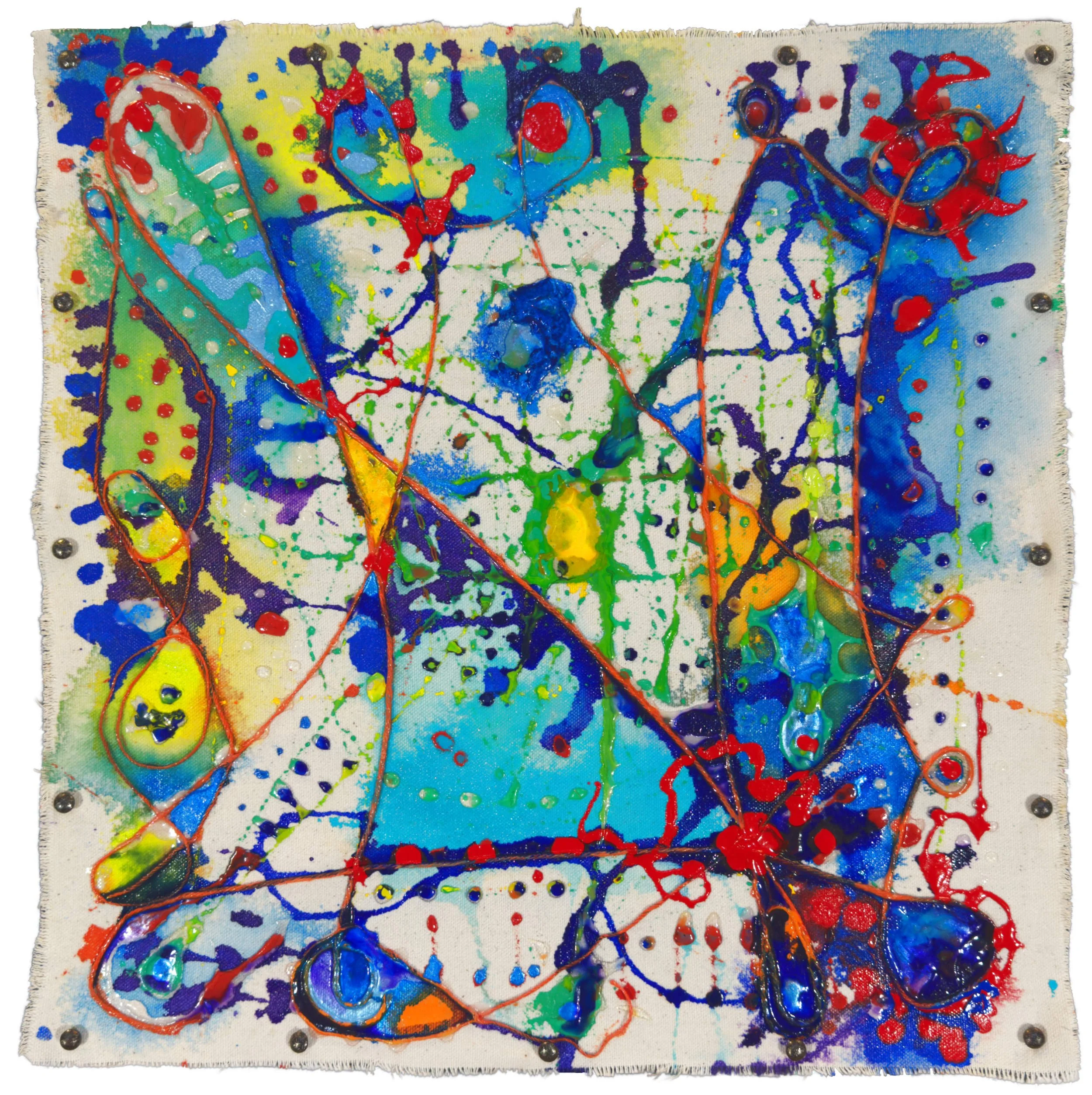 Improv_02, 2023 - 
16 X 16 in / 40.6 x 40.6 cm.