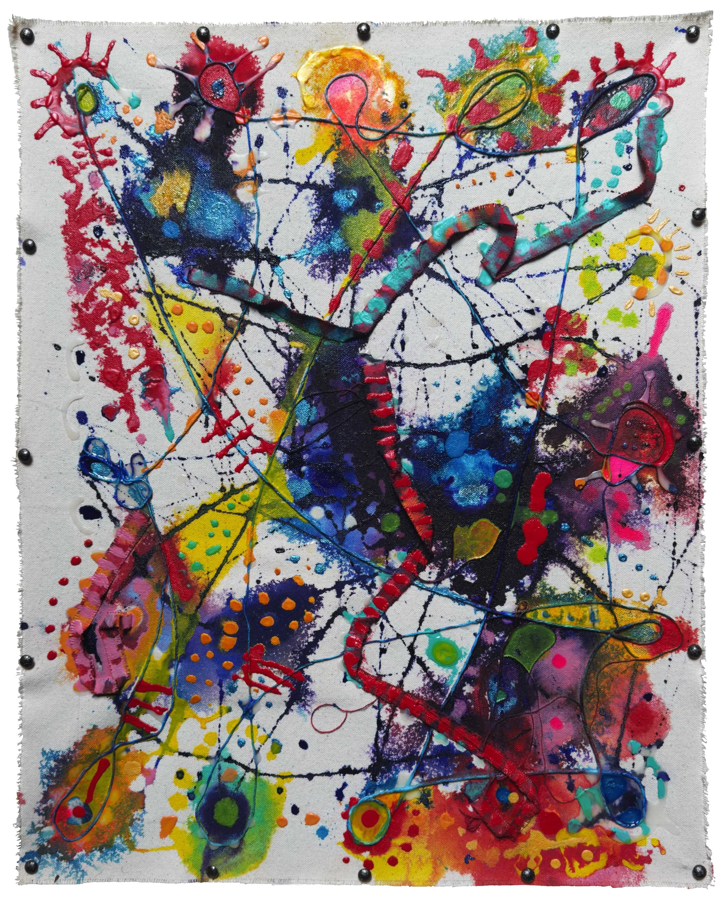 Improv_14, 2023 - 20 x 16 in / 40.6 x 50.8 cm.