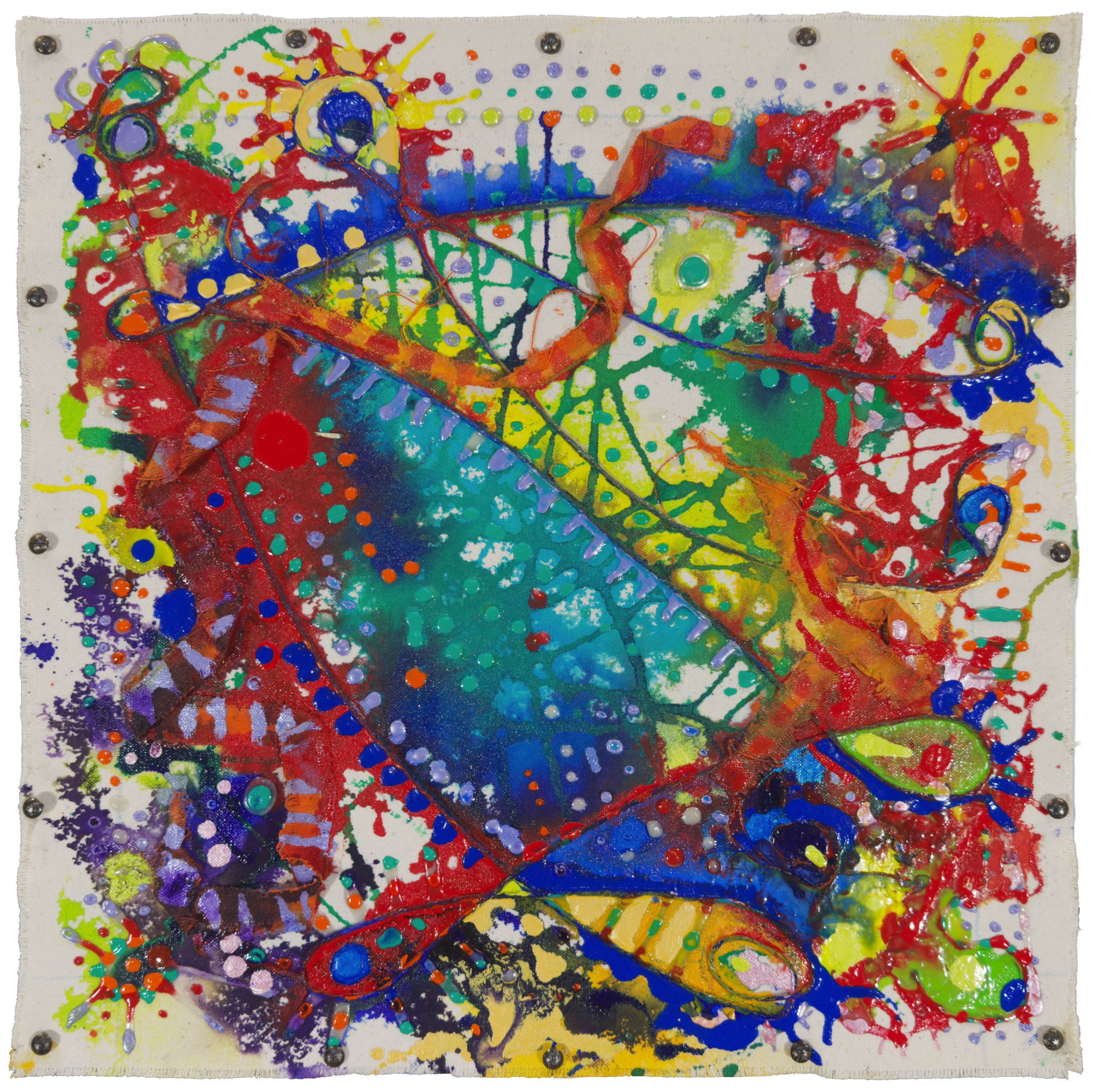 Improv_23, 2023 - 16 x 16 in / 40.6 x 40.6 cm.