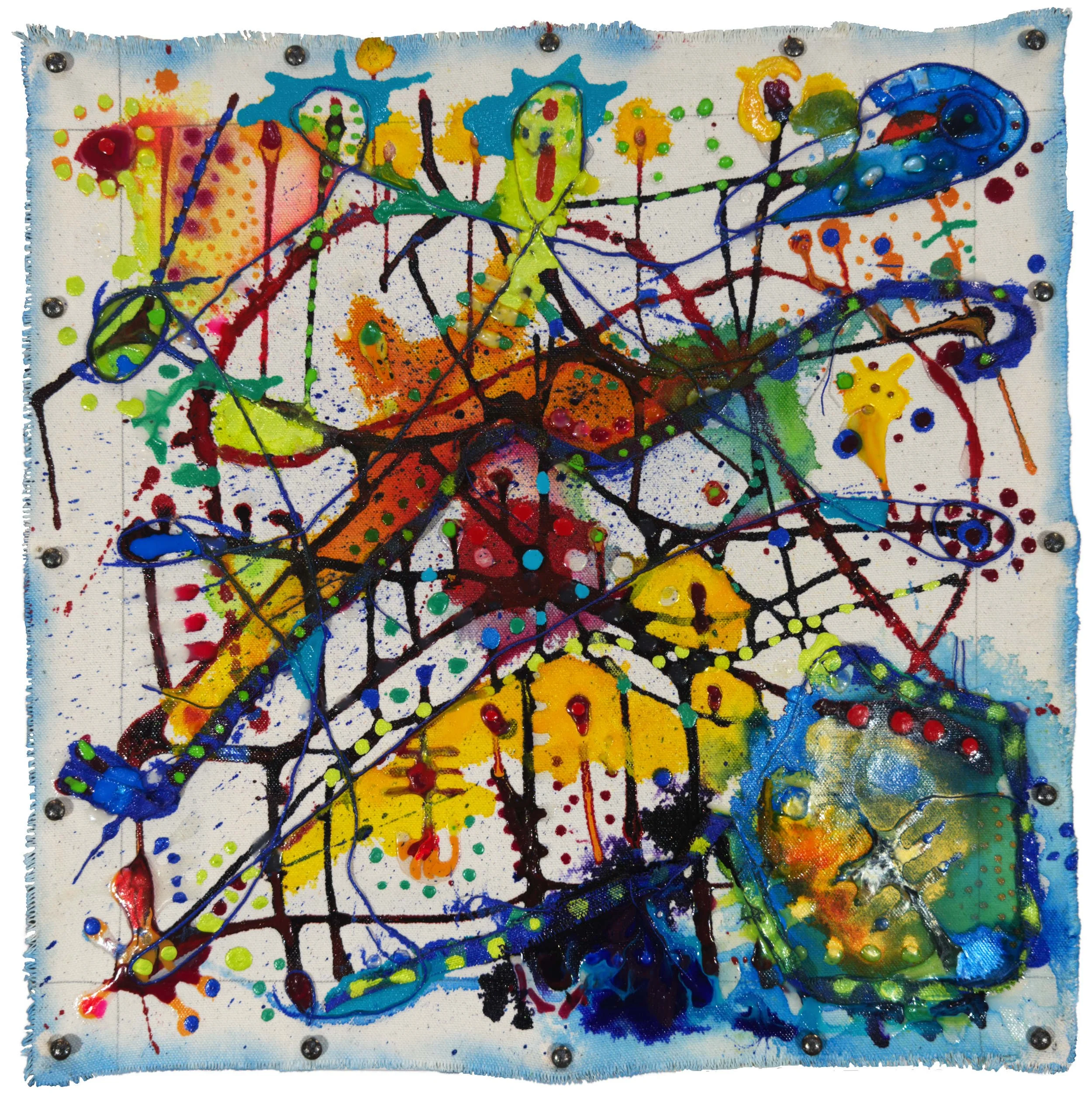 Improv_13, 2023 - 16 x 16 in / 40.6 x 40.6 cm.