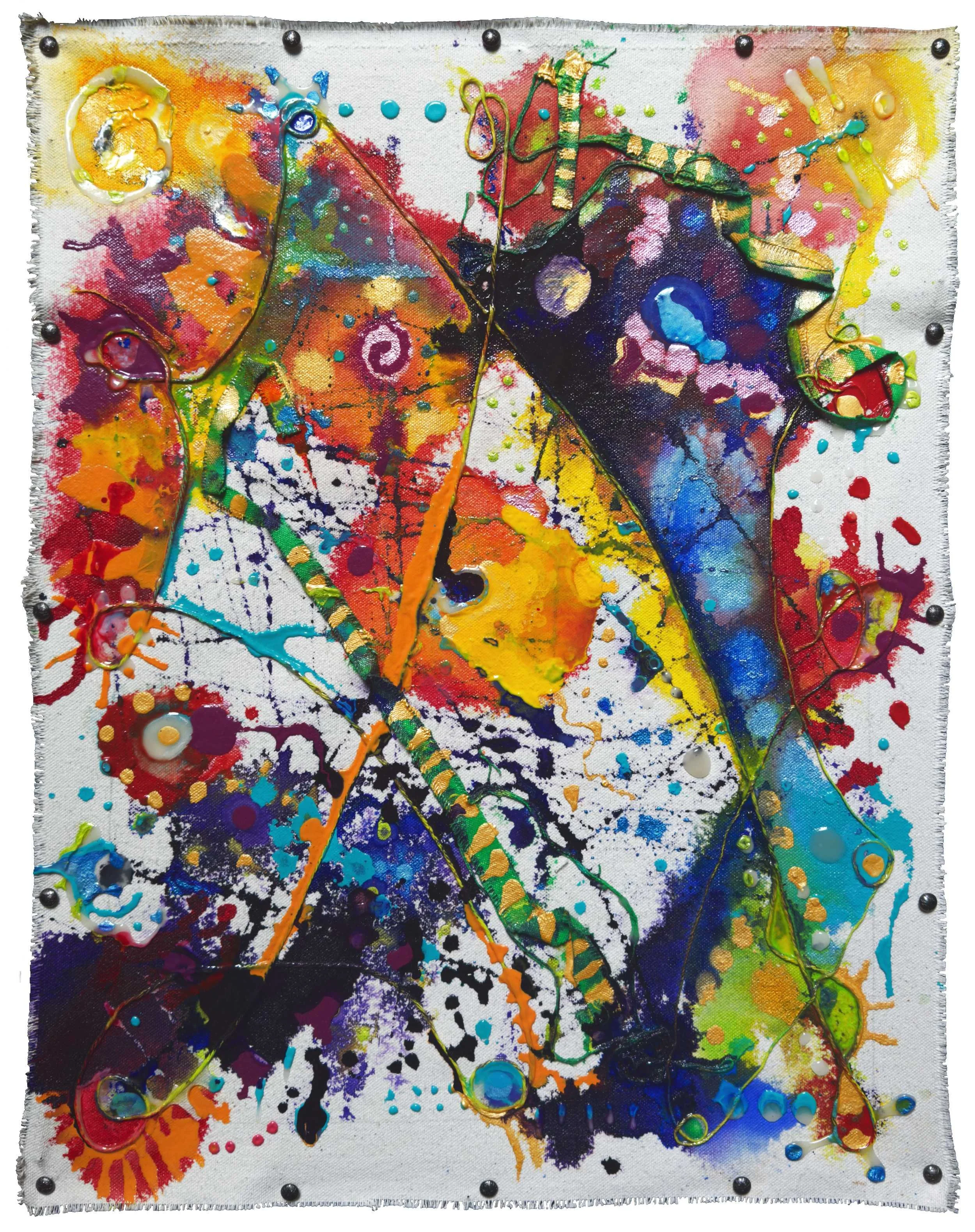 Improv_06, 2023 - 20 x 16 in / 50.8 x 40.6 x cm.