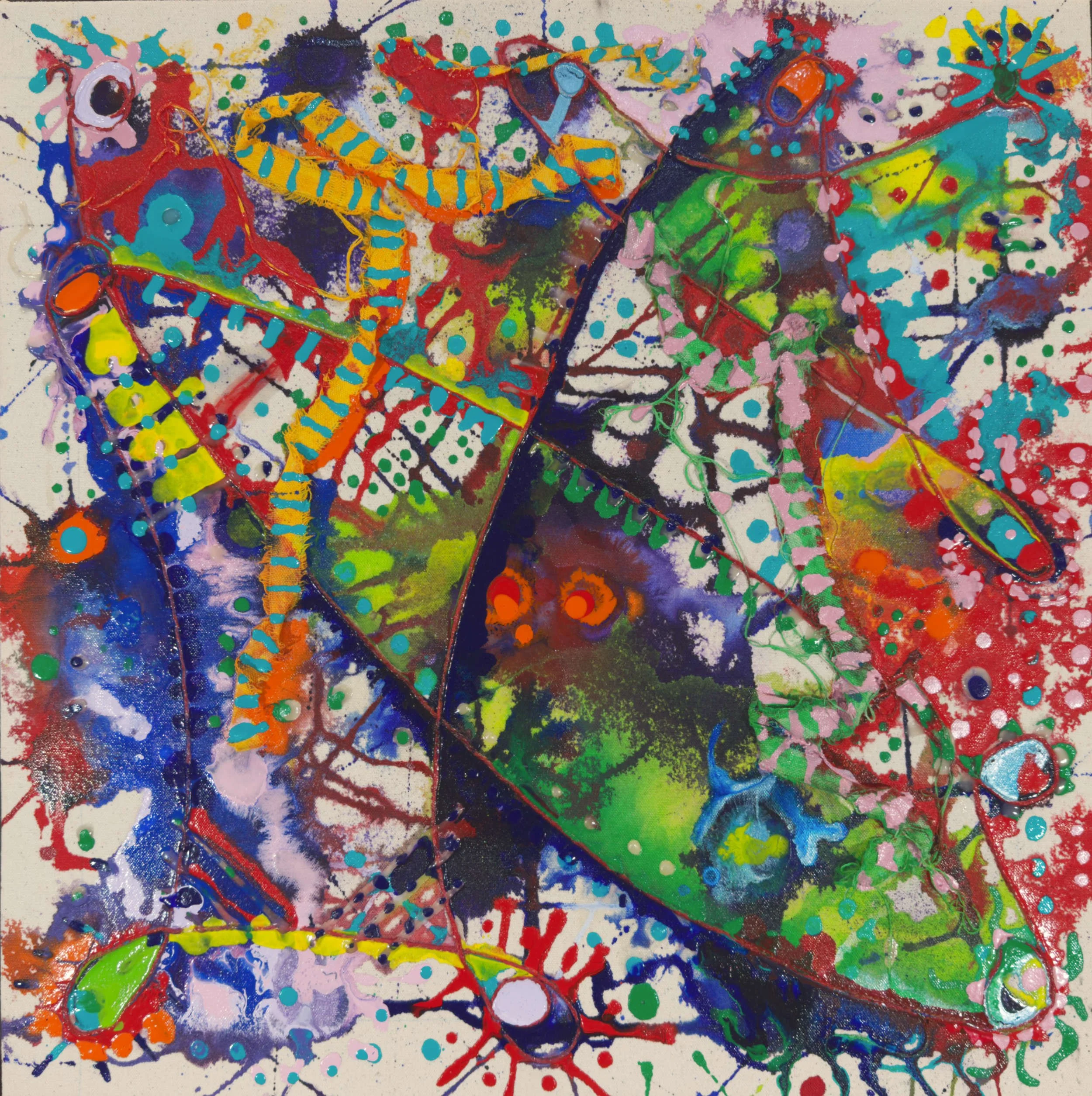 Improv_24, 2023 - 20 x 20 in / 50.8 x 50.8 cm.