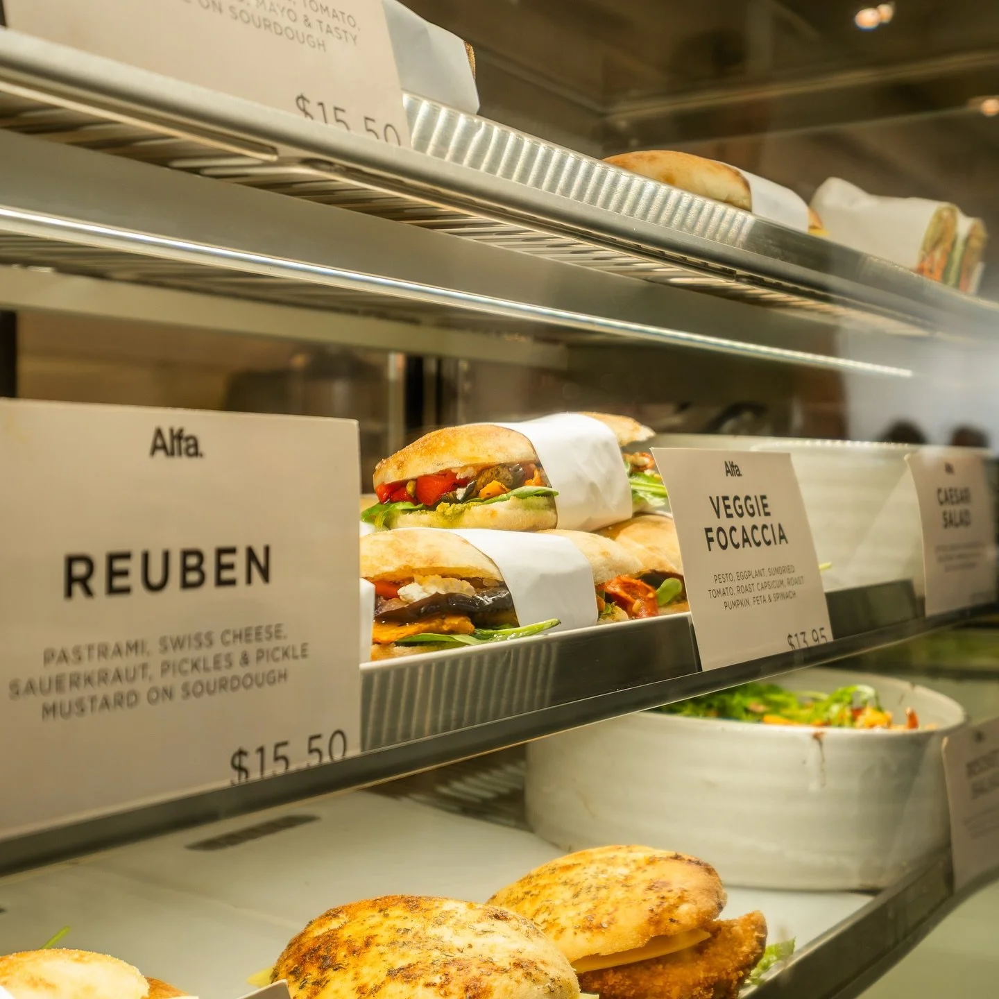 Your lunch, your way. Fresh from the cabinet or made just for you.