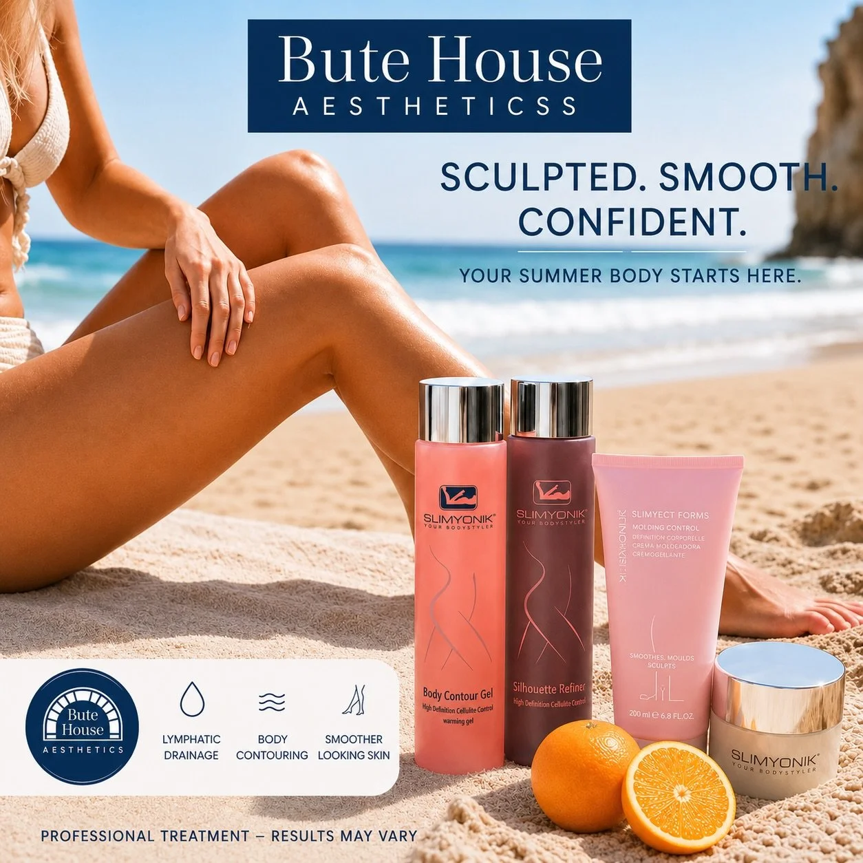 ☀️ SUMMER BODY PROGRAMMES HAVE ARRIVED ☀️

Introducing our exclusive summer body contouring and wellness programmes at Bute House Aesthetics &mdash; designed to help you feel smoother, lighter and more confident before holidays, weddings and summer e