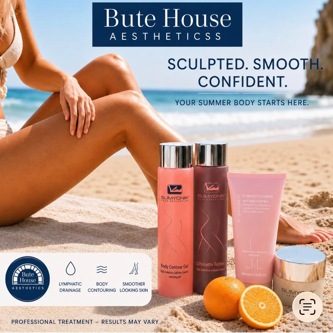 ‼️ SUMMER BODY PROGRAMMES 

Last chance to book our limited edition summer packages. 

Using a combination of RF skin tightening, SLIMYONIK&reg; Bodystyler technology, targeted contouring treatments and professional body rituals, our programmes suppo