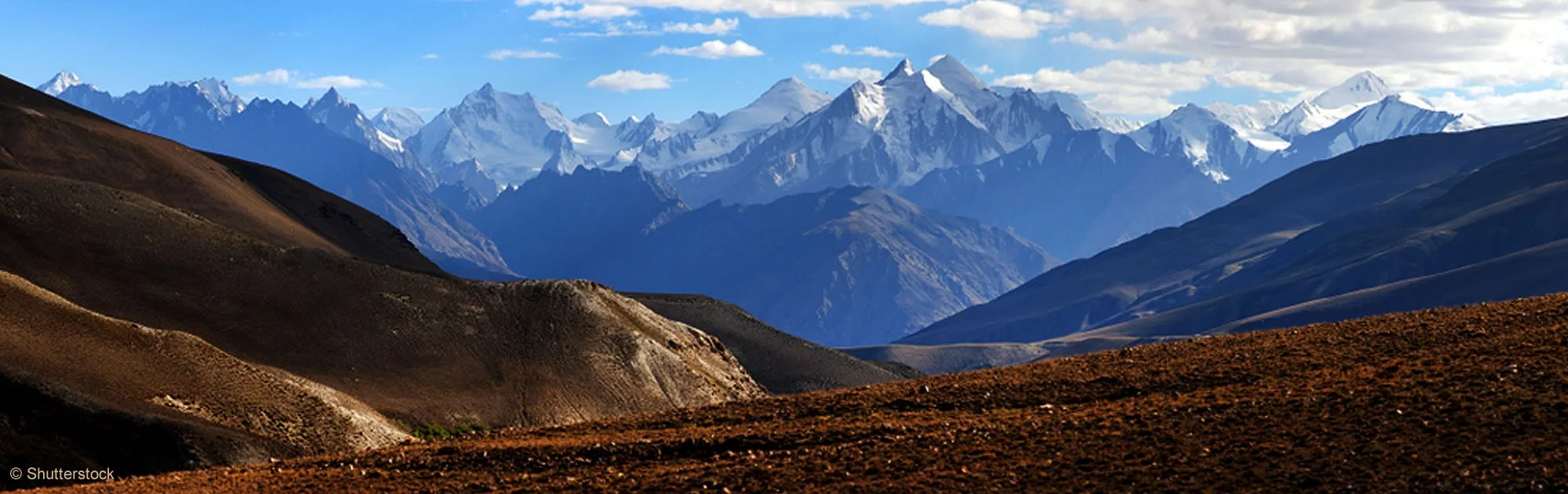 Hindu Kush Range & West Himalayas