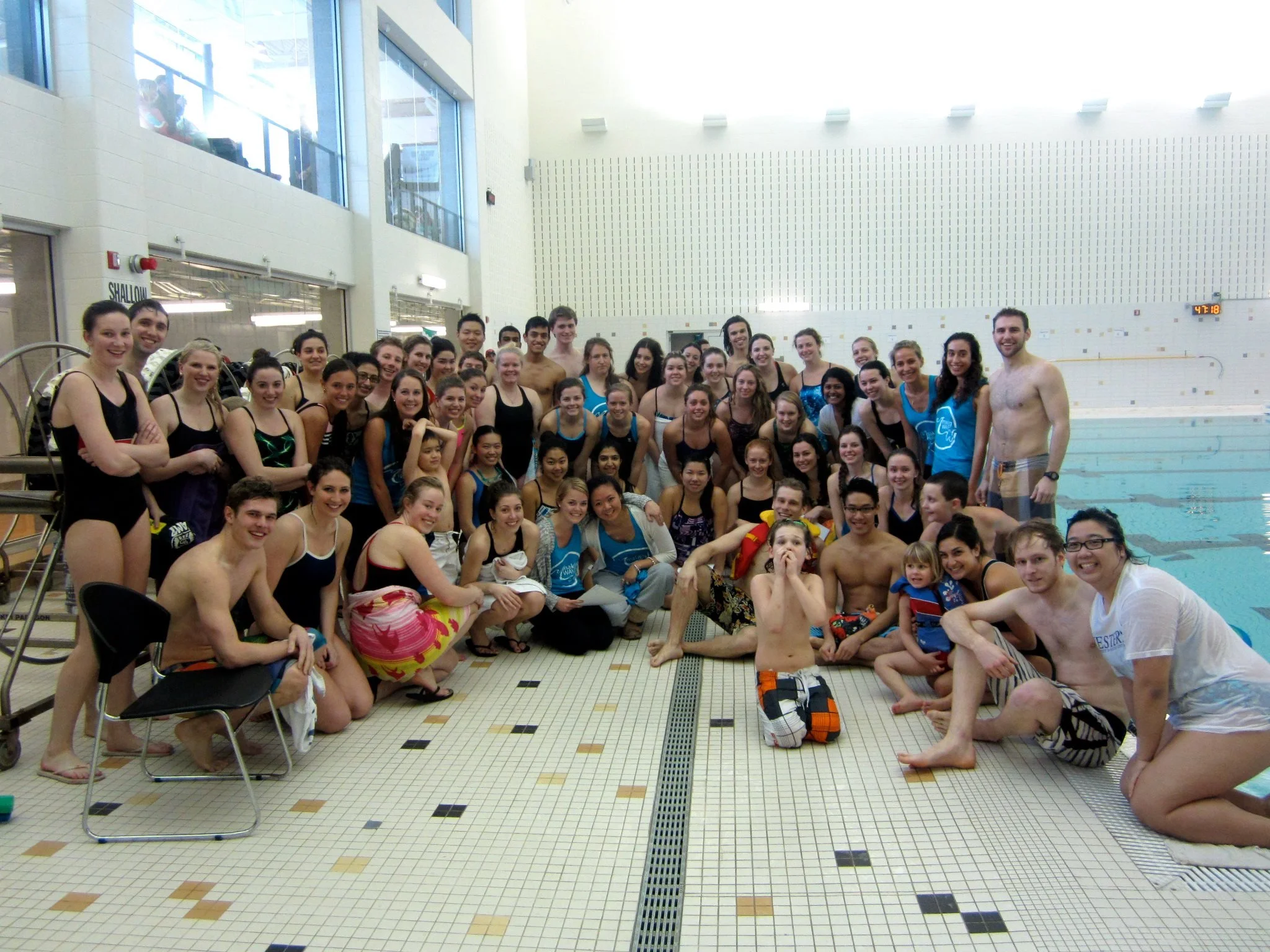 SWAM volunteers smiling