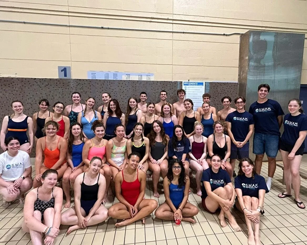 SWAM Montreal volunteers smiling