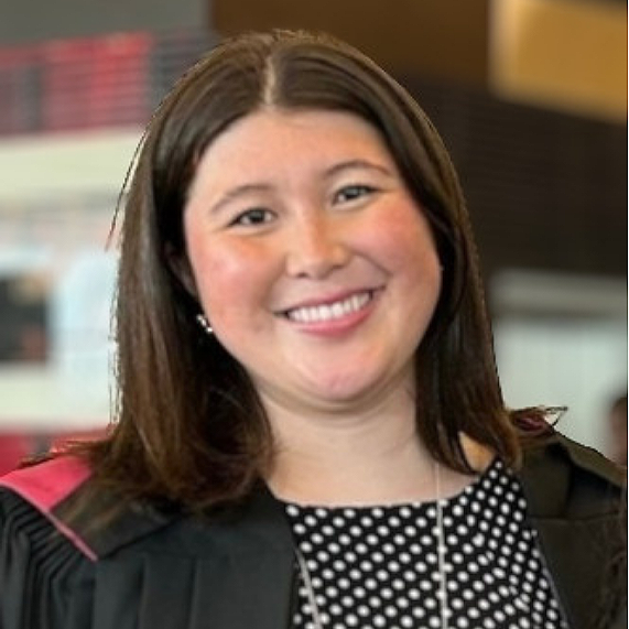 Gabrielle Tiangco smiling