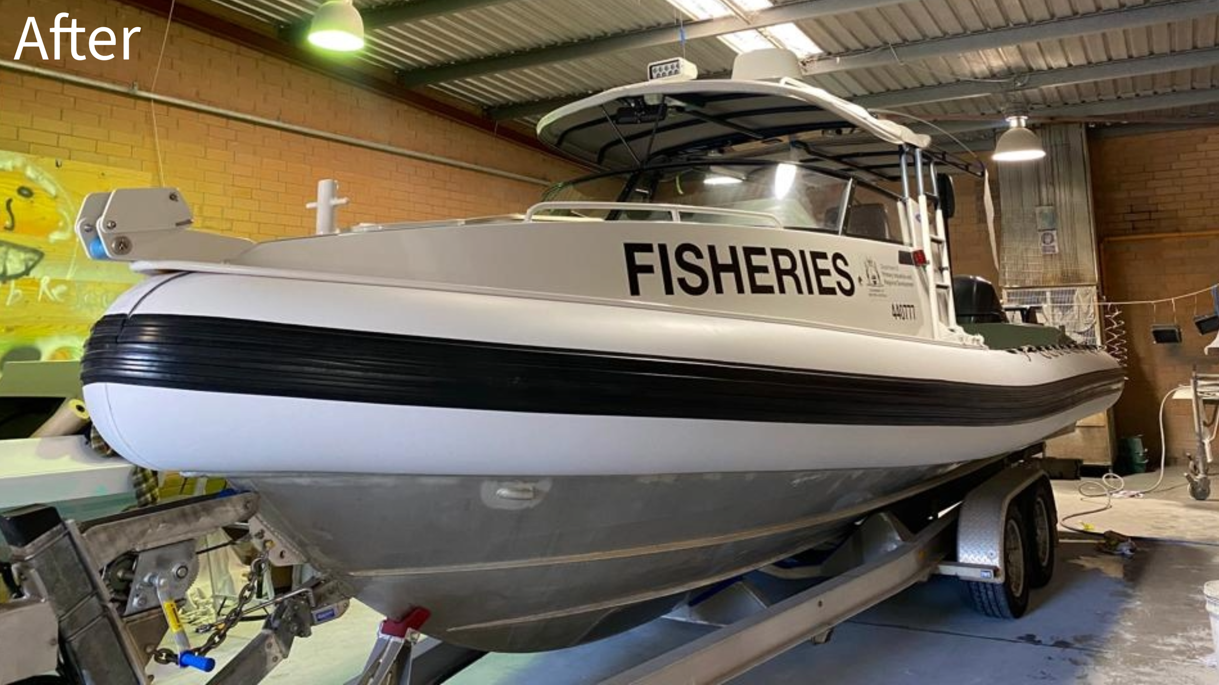 Flexshield Application | Professional UV Protection — RIB Rescue