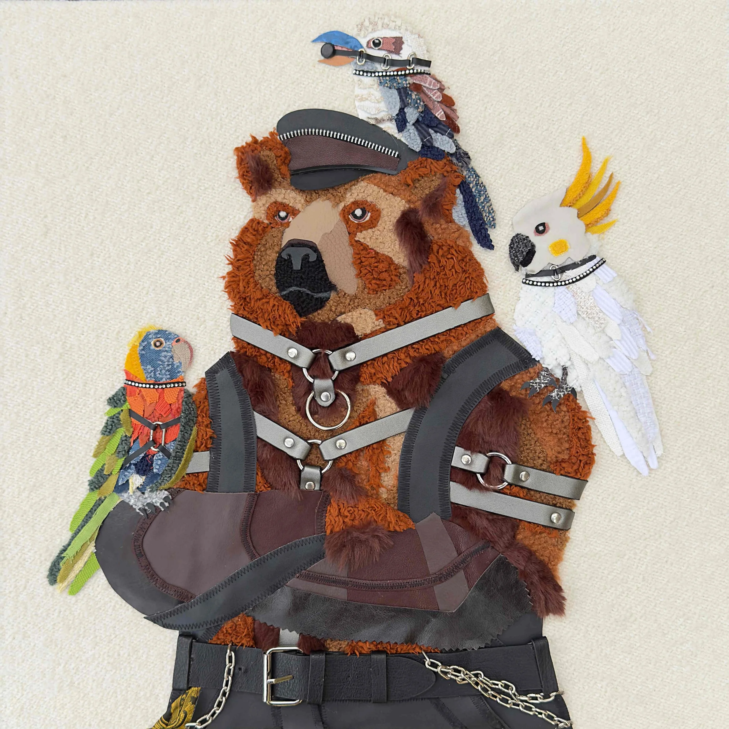 Leather Bear Daddy and His Kinky Birds