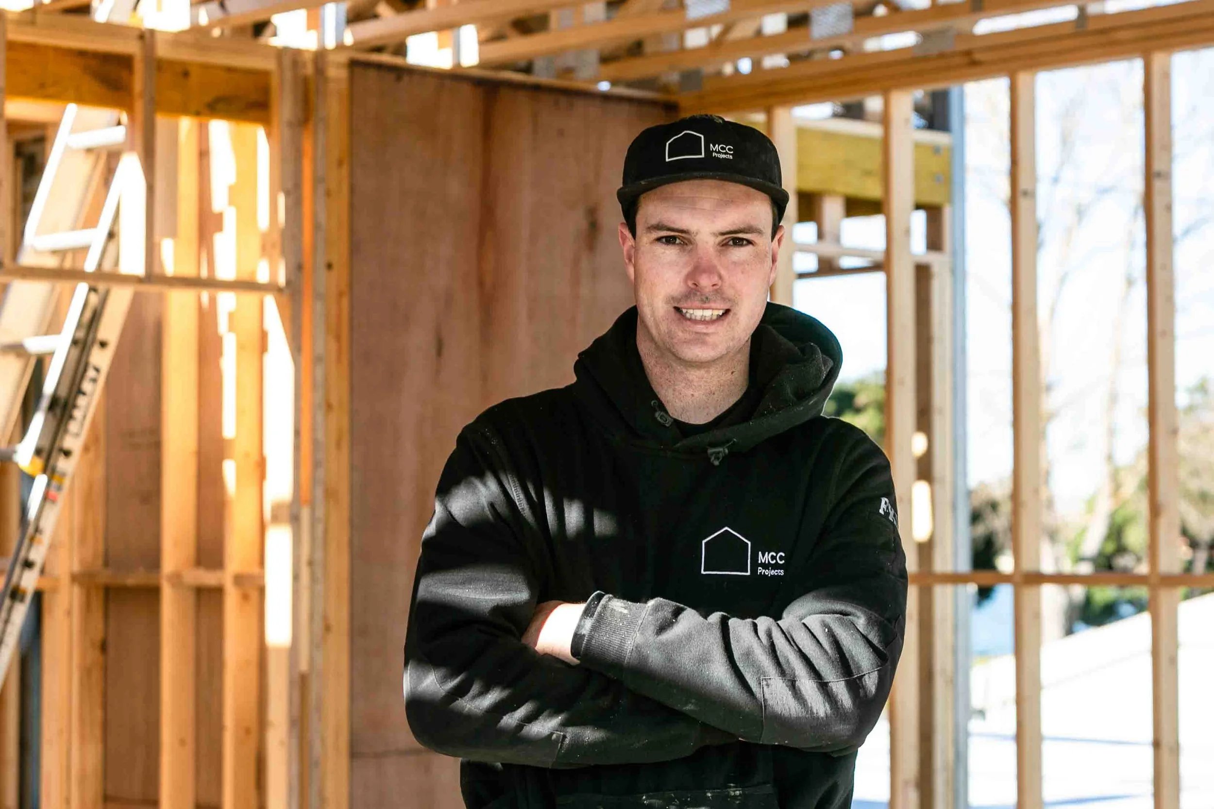 MCC Projects Employee - Dominic a qualified carpenter.