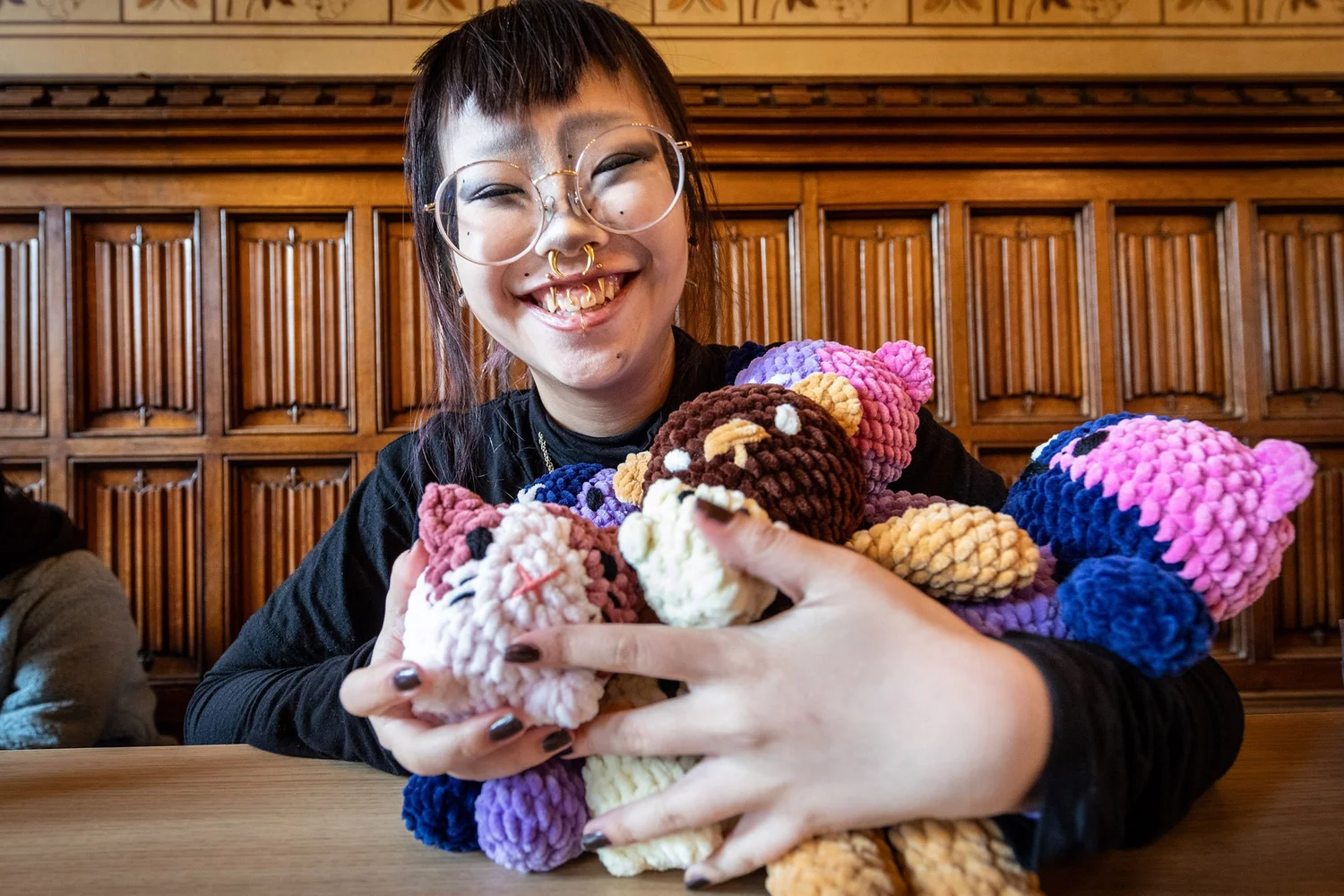 Young person taking part in Place for Youth activity