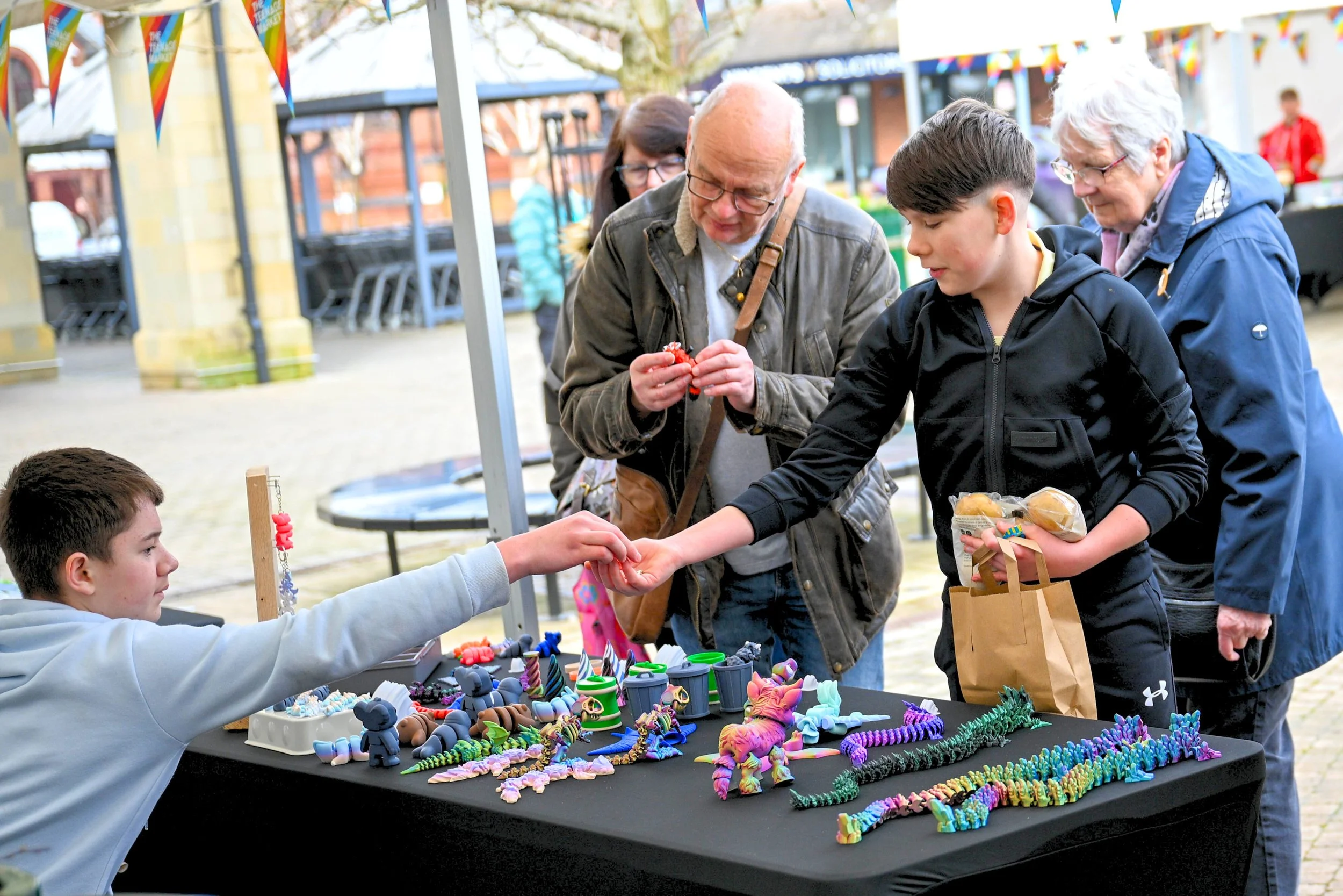 Garstang greets young traders with open arms
