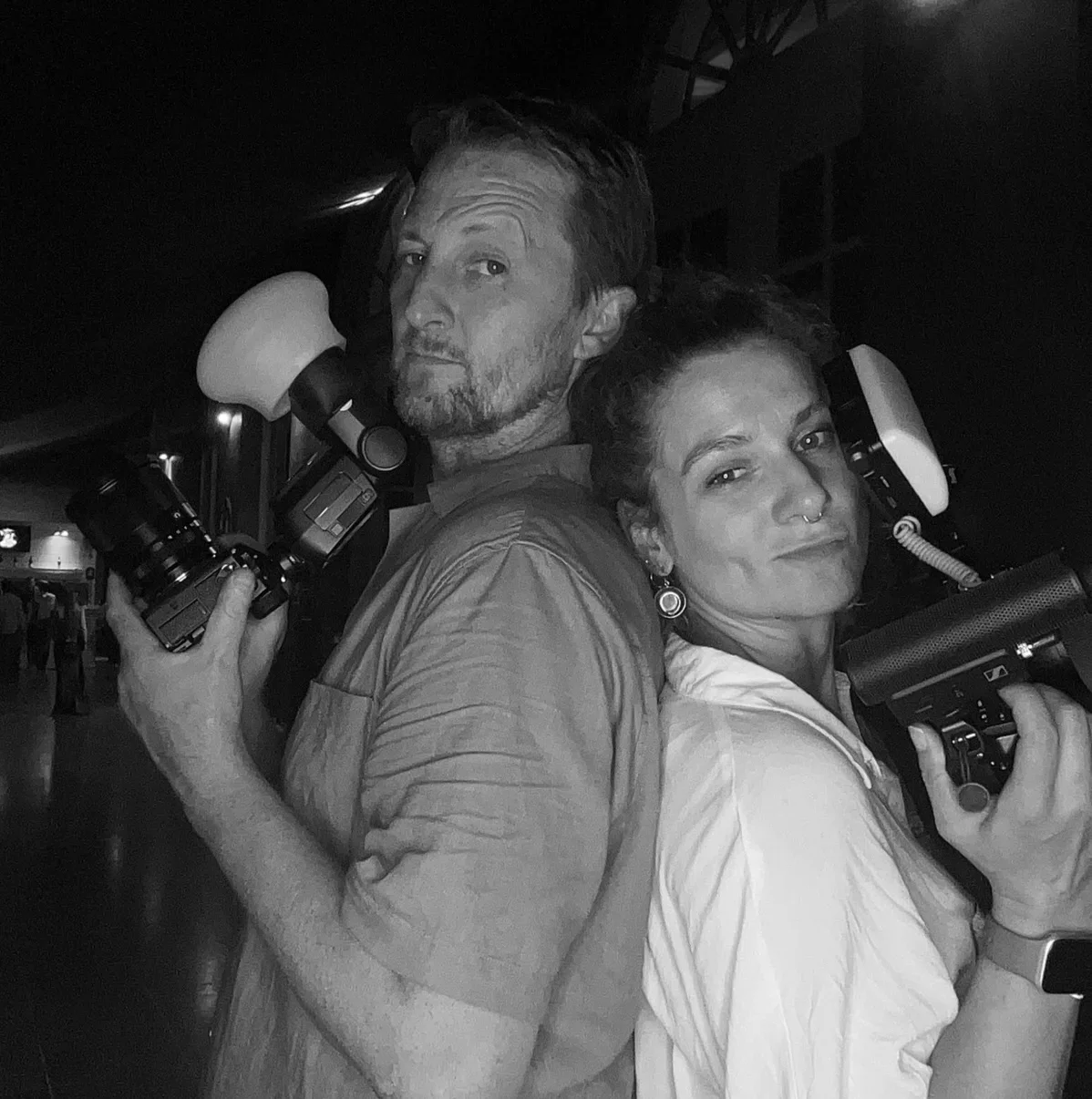 Fred et Mic en shooting