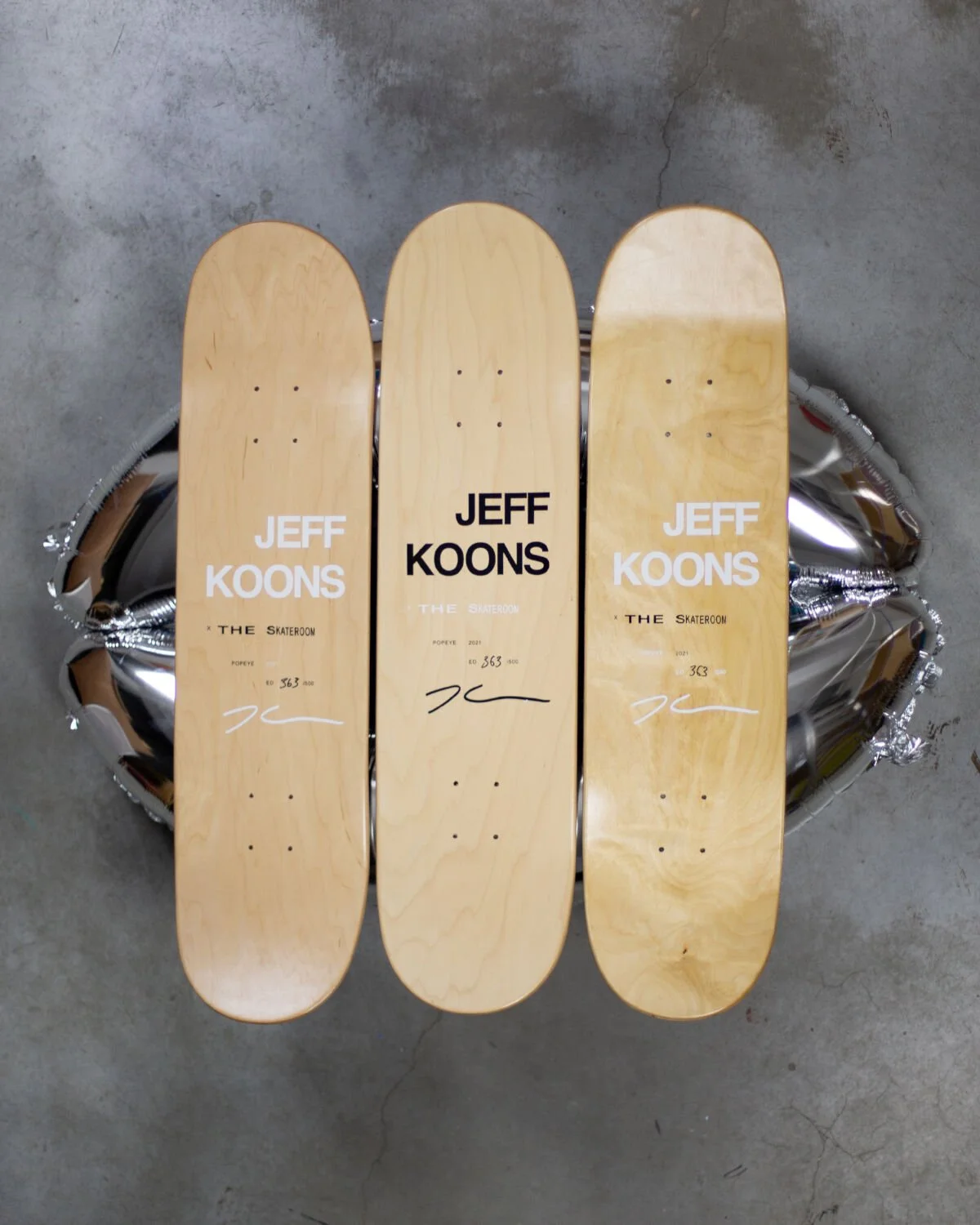 Interview with Jeff Koons x THE SKATEROOM