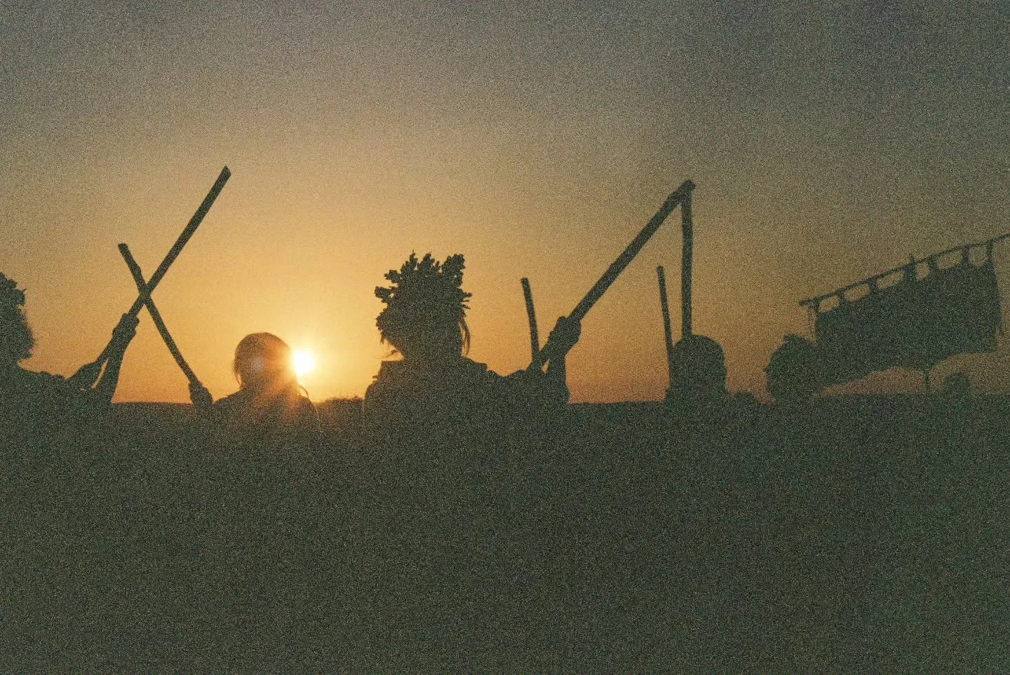 Stunning photos by Kate Holden @yeah.someday from back in June, when we did our Solstace dance. Such a wonderful, special and joyous memory. We danced up the sun, then all went for a dip in the sea and drank coffee on Newhaven West Beach 🌞🌅 thank y