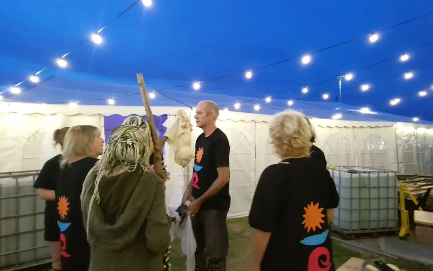 One last practice squeezed in last night to get things just 👌🏼for Saturday. So much hardwork from the OVM team to prepare dances for @paul_hartnoll Folk Horror show. 
We can't wait!! 🪩🪩🪩🪇🪇🪇
See you there, we hear it's sold out 😬🔥