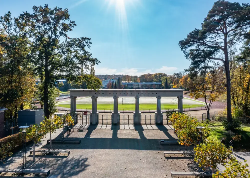 Schlösser Brühl Schloss Augustusburg mit Schlosspark in Brühl bei Köln