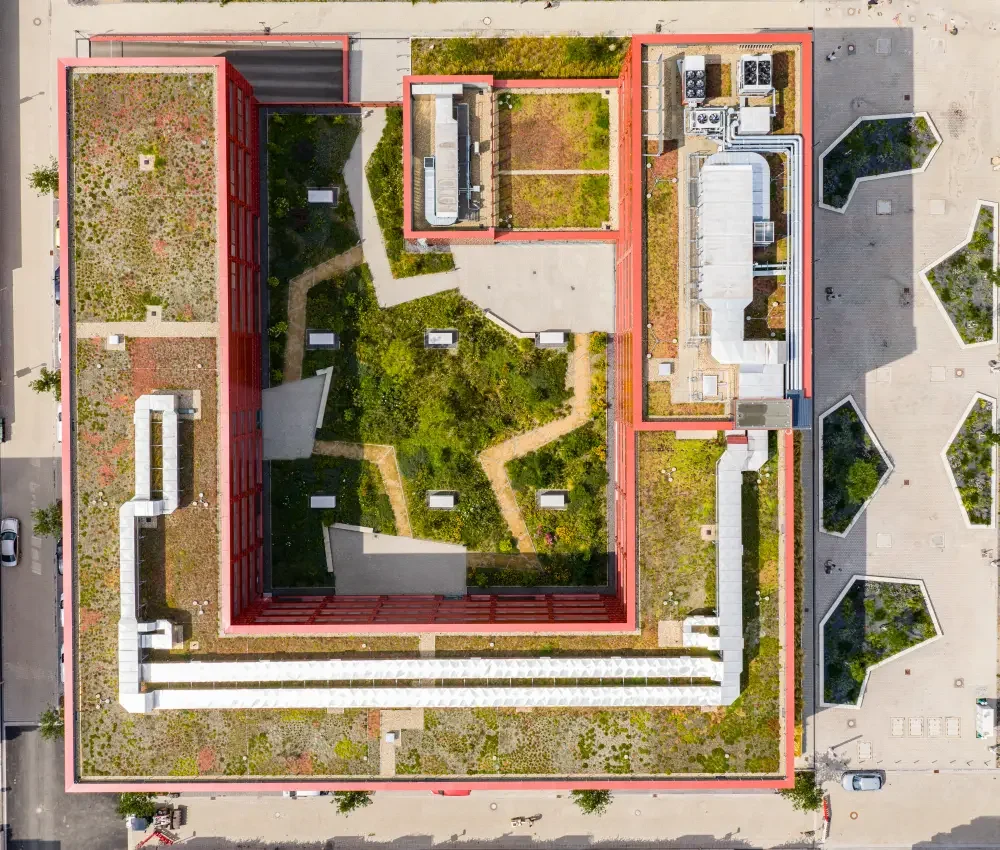 FPV Dive Vaclav-Havel-Platz Neubau in Bonn