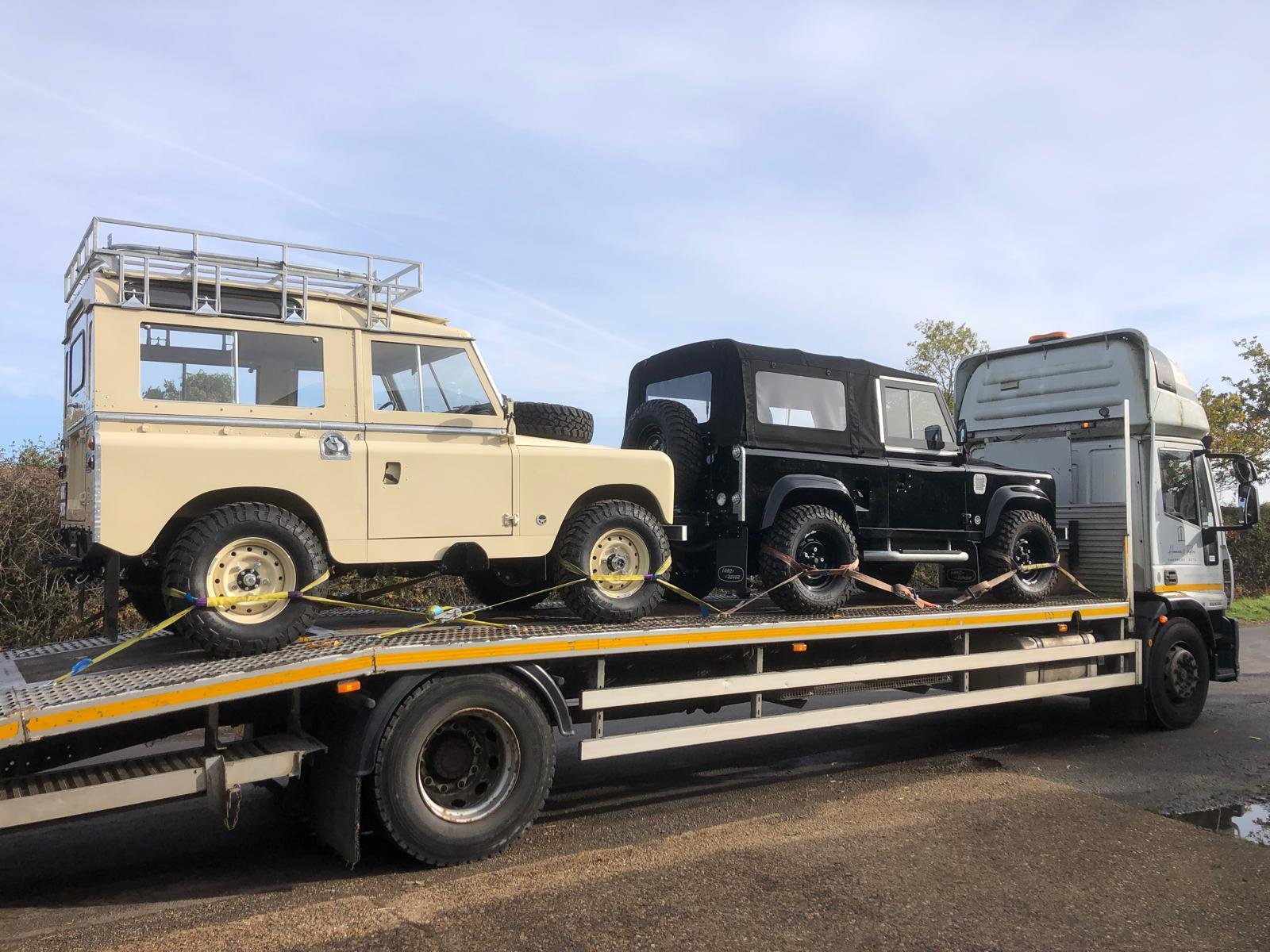 Destination California, two cars for two clients who live less than 3 miles from each other, what are the chances of that!