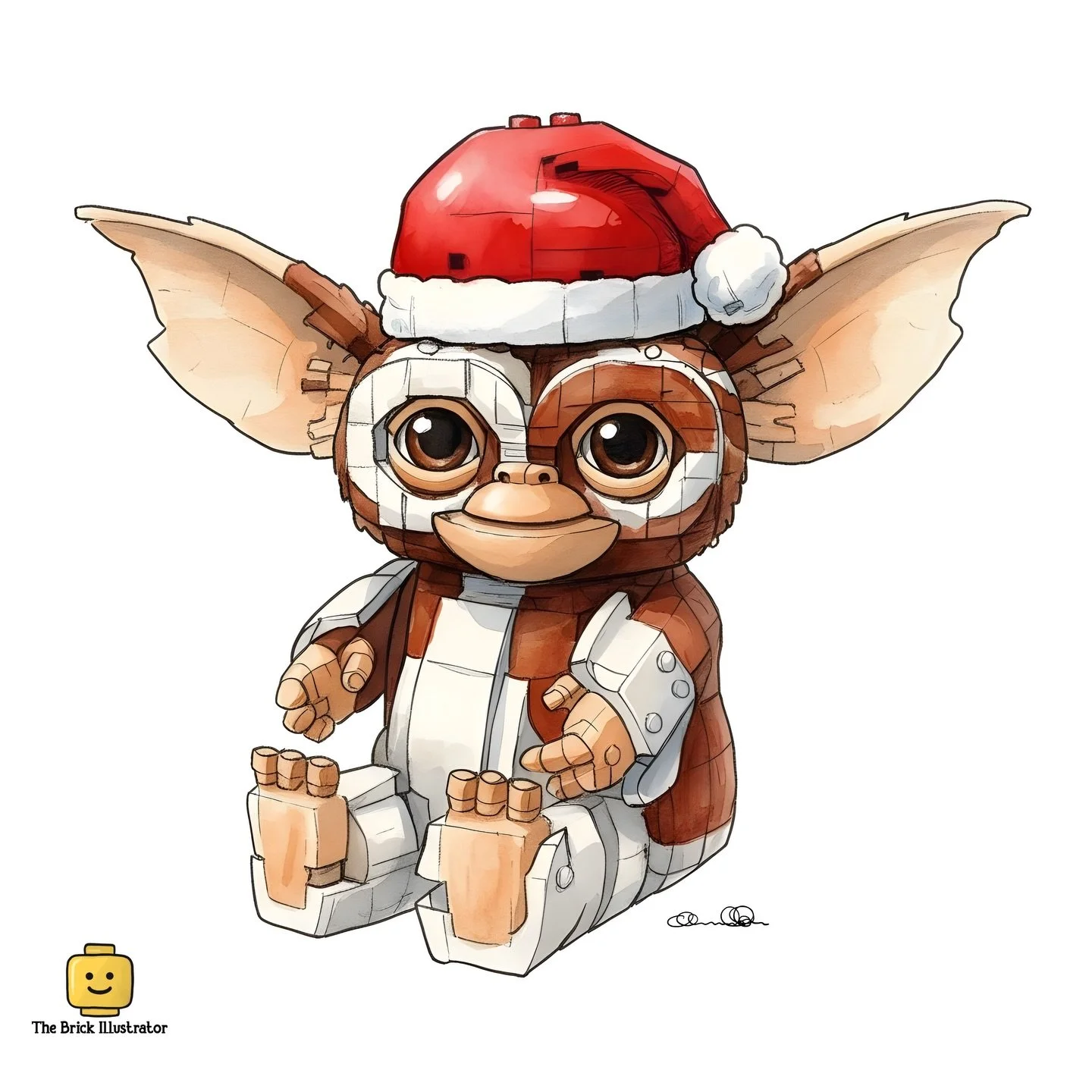 Whatever you do, do not feed him Christmas pudding after midnight!🎄✨

Wishing all of you a very Merry Christmas and thank you so much for all the support this year, you are the best! 🎁💛

#Gizmo #Gremlins #LEGOArt