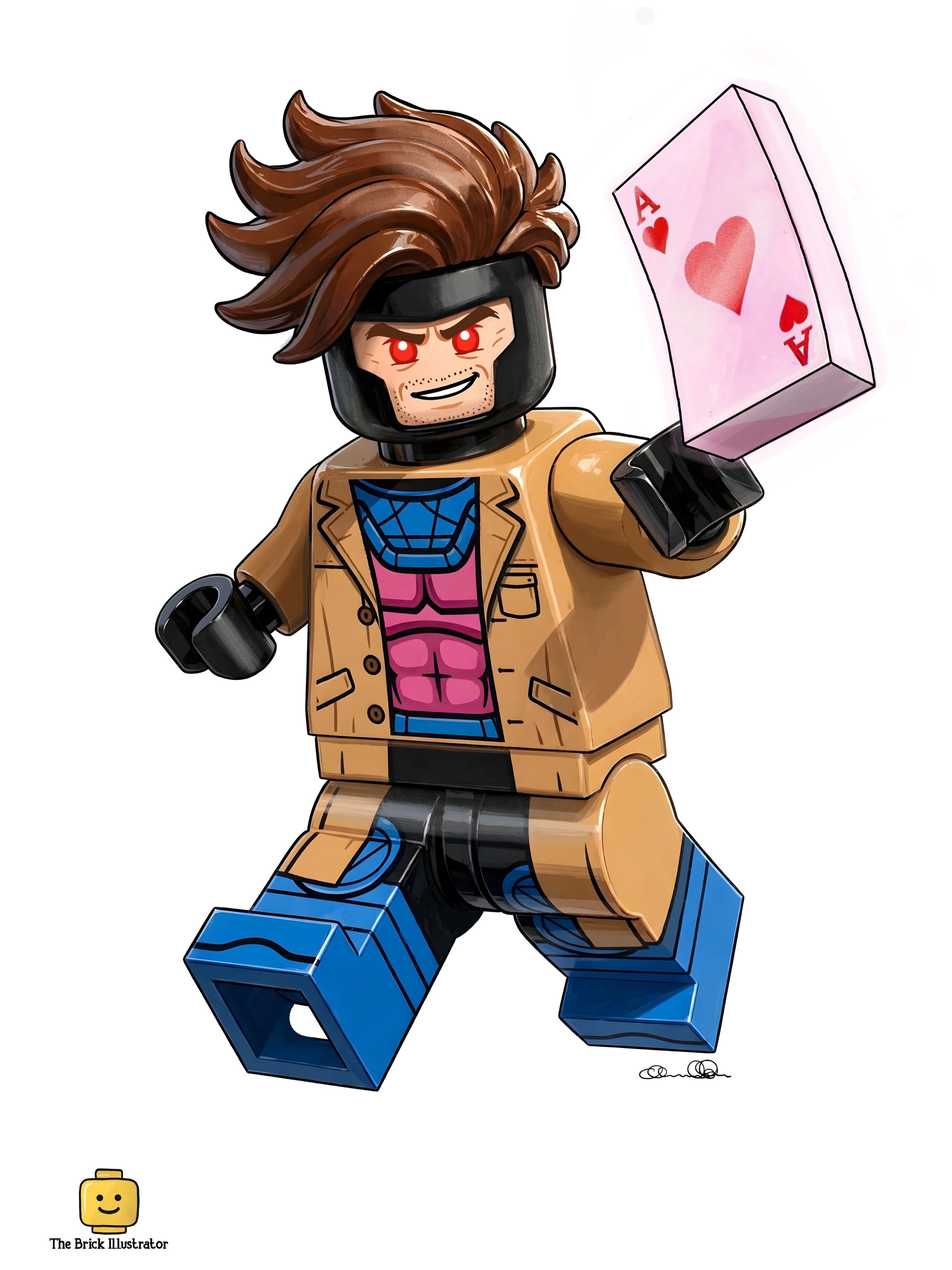 I&rsquo;ve got an ace up my sleeve&hellip; Gambit has entered the game!

The X-Men roster keeps growing! After drawing Wolverine, Cyclops, Jean Grey, and Rogue, it was finally time for everyone&rsquo;s favourite Cajun mutant.

With his charged playin