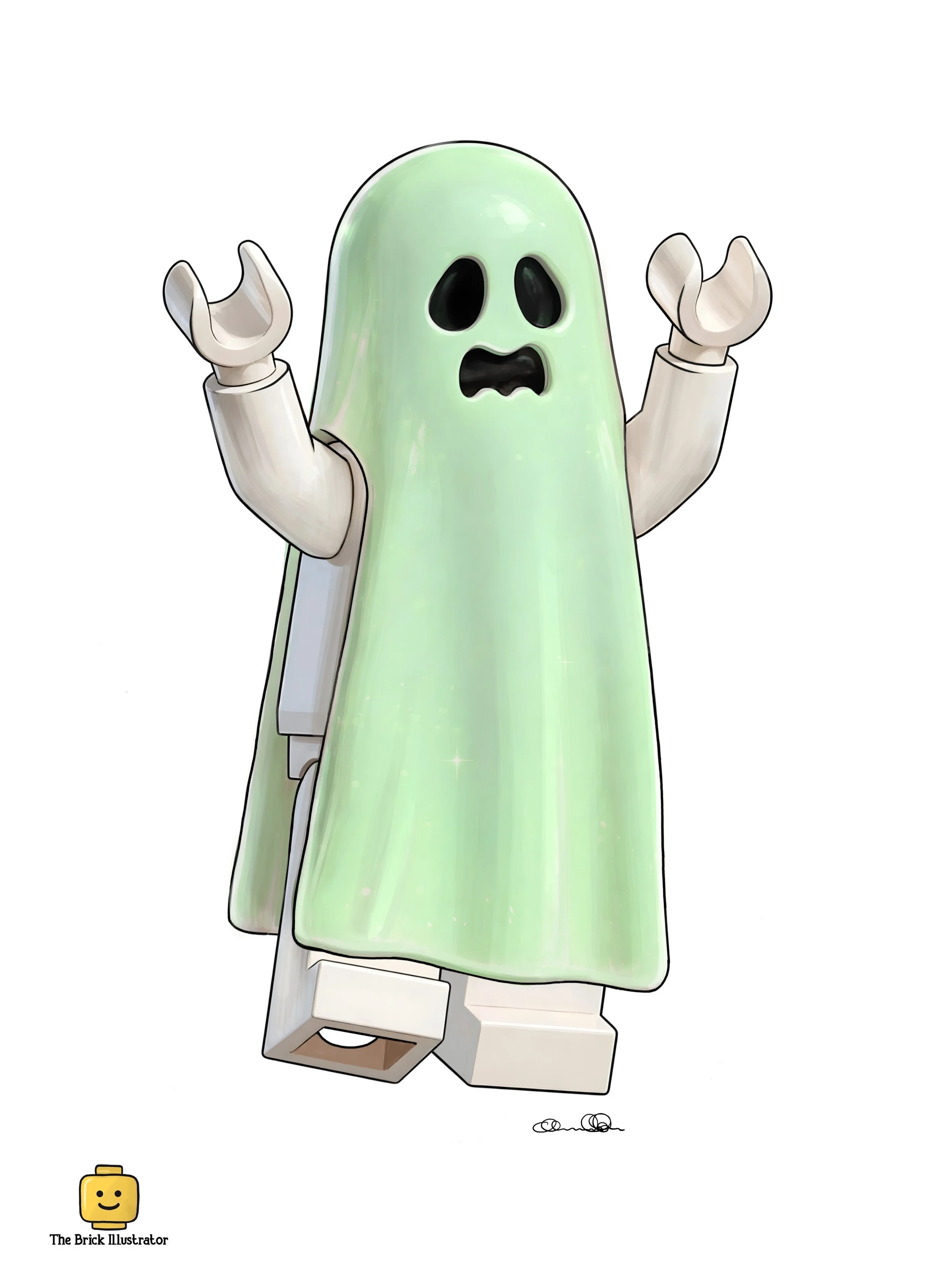 Some minifigures don&rsquo;t need loads of detail to become iconic. As Halloween creeps closer, I thought I&rsquo;d revisit a true LEGO classic.

One white ghost and that magical glow in the dark plastic&hellip; that&rsquo;s all it took. Did you ever