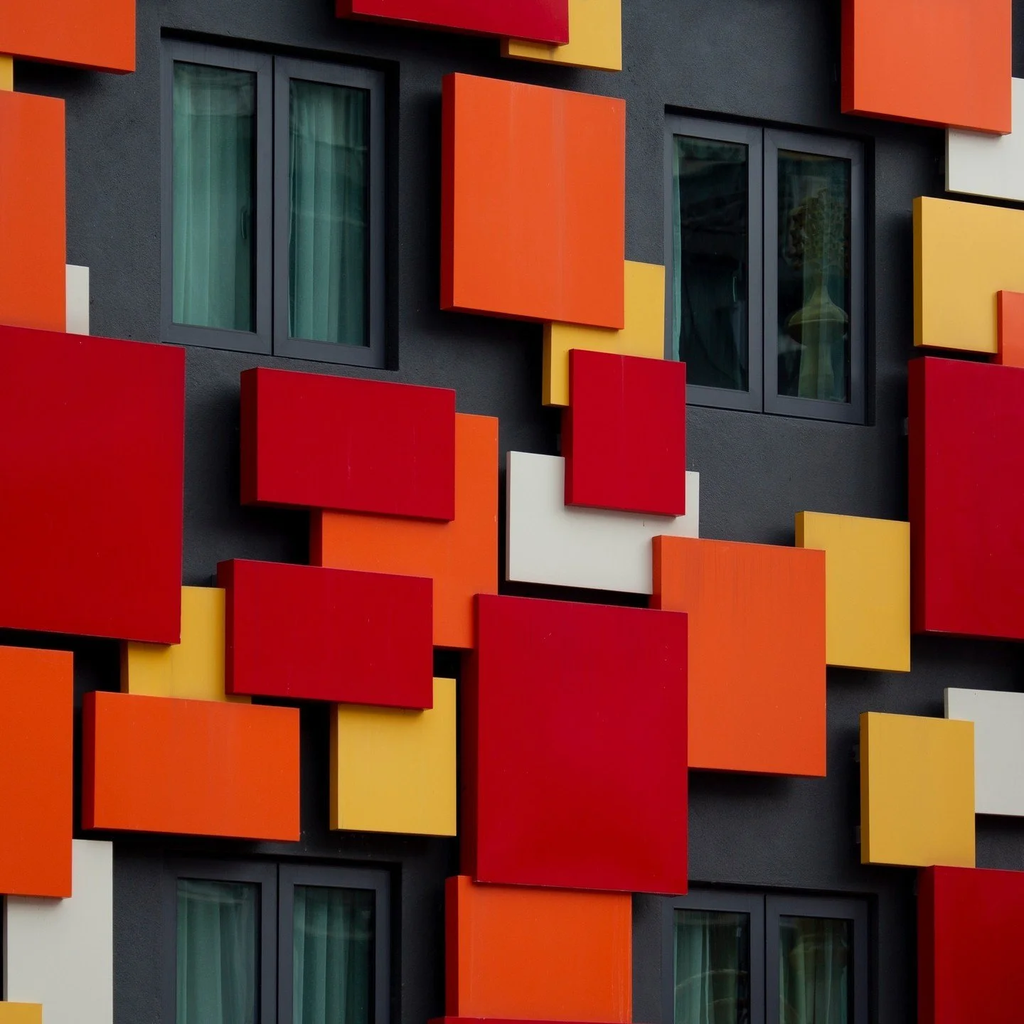 Colorful squares brighten up an otherwise mundane building⁠
⁠
⁠
.⁠
.⁠
.⁠
.⁠
.⁠
.⁠
#queenstownphotographer #rsa_minimal #tv_simplicity #soulminimalist #minimalmood #unlimitedminimal #minimalalert #architecture_minimal #gominimalmag #minimal_int #minim