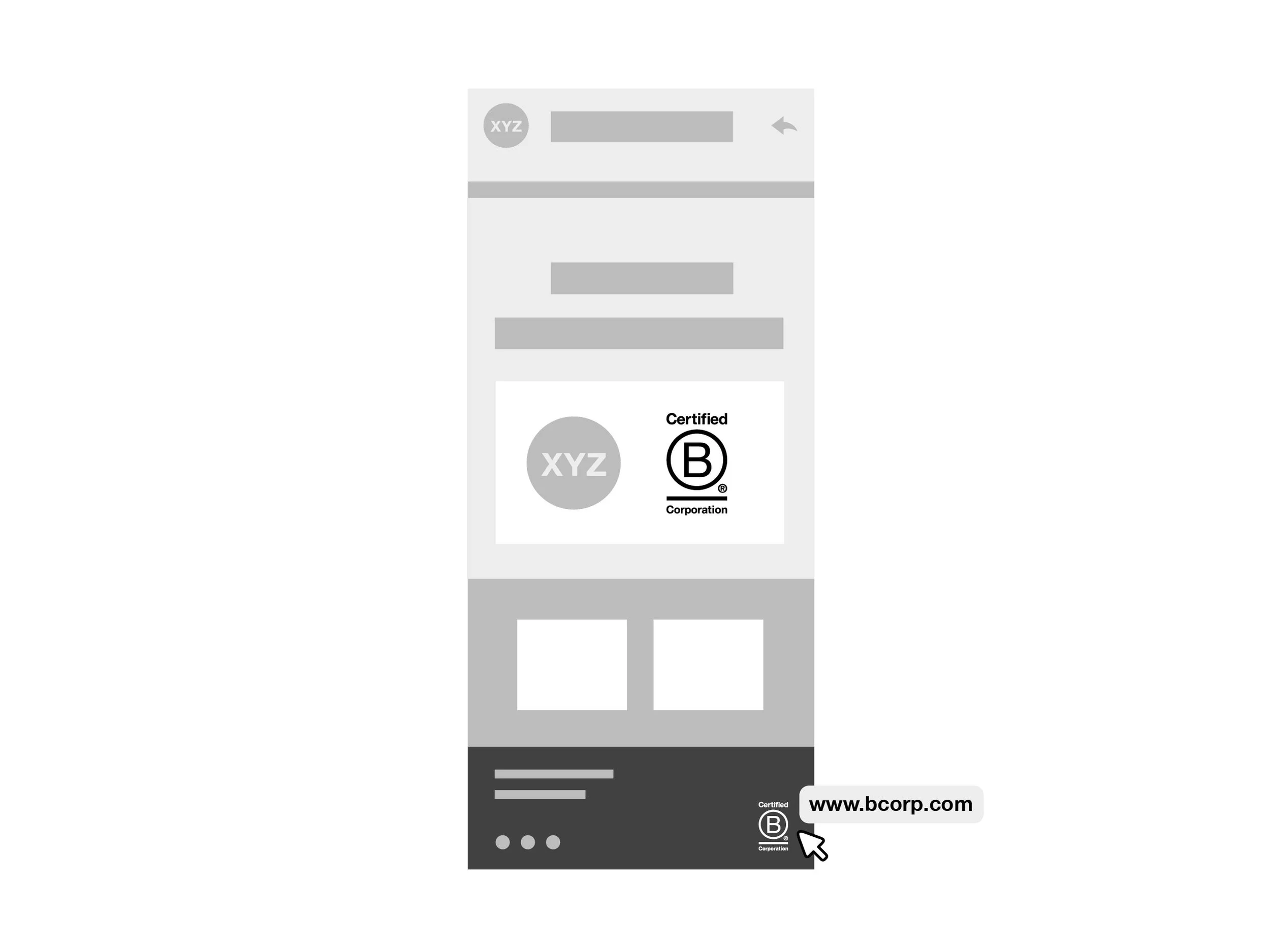 Digital examples — B Corp Brand Book