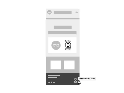 Digital examples — B Corp Brand Book