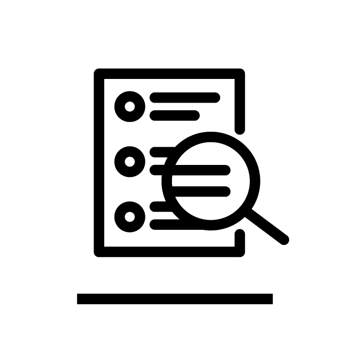 Icône de révision des lignes directrices