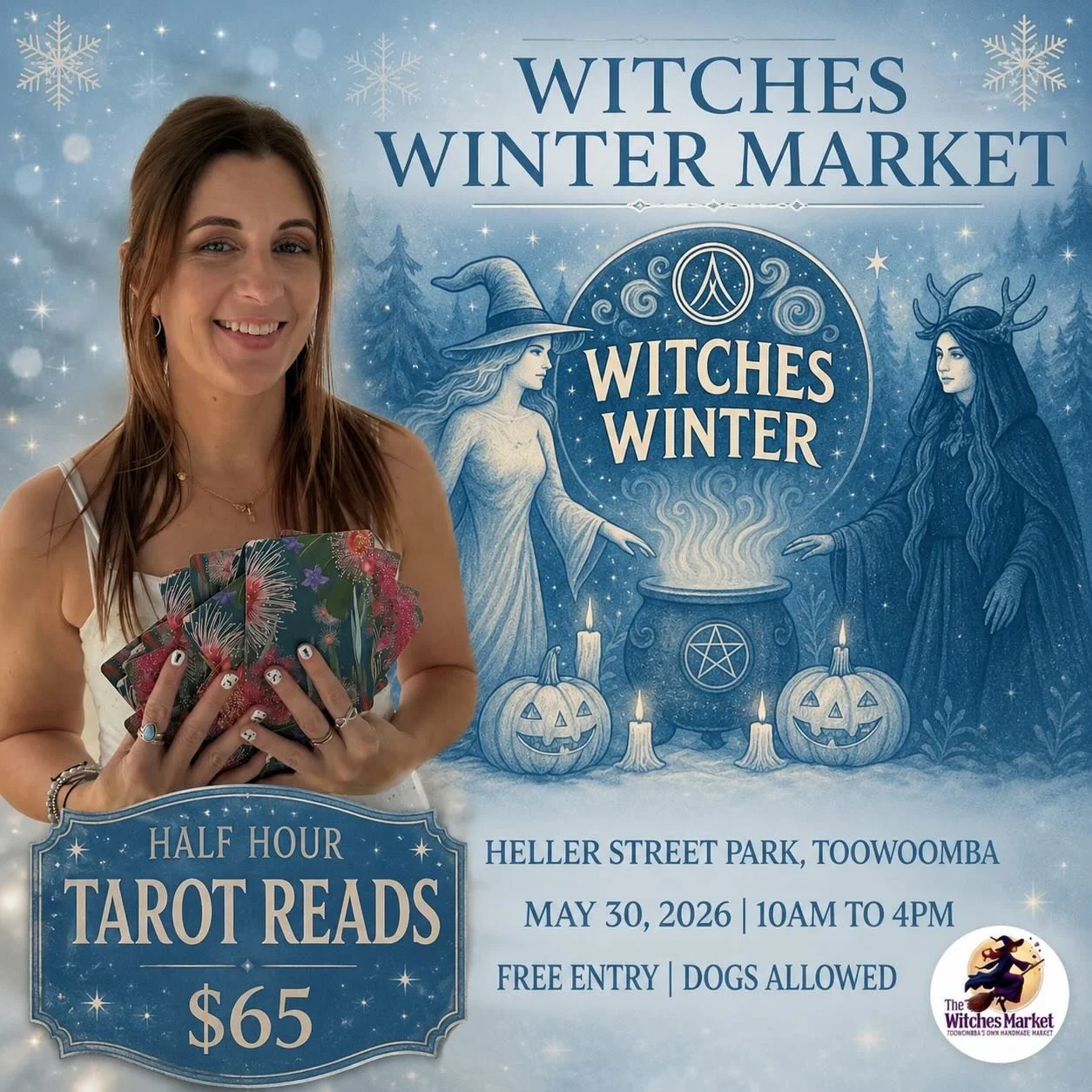See you at witches market this weekend Toowoomba ❤️🧙&zwj;♀️🧹

📍Heller St park 
⏱️ 10 am til 4pm

#witches #tarot #tarotreadings #intuitivereads