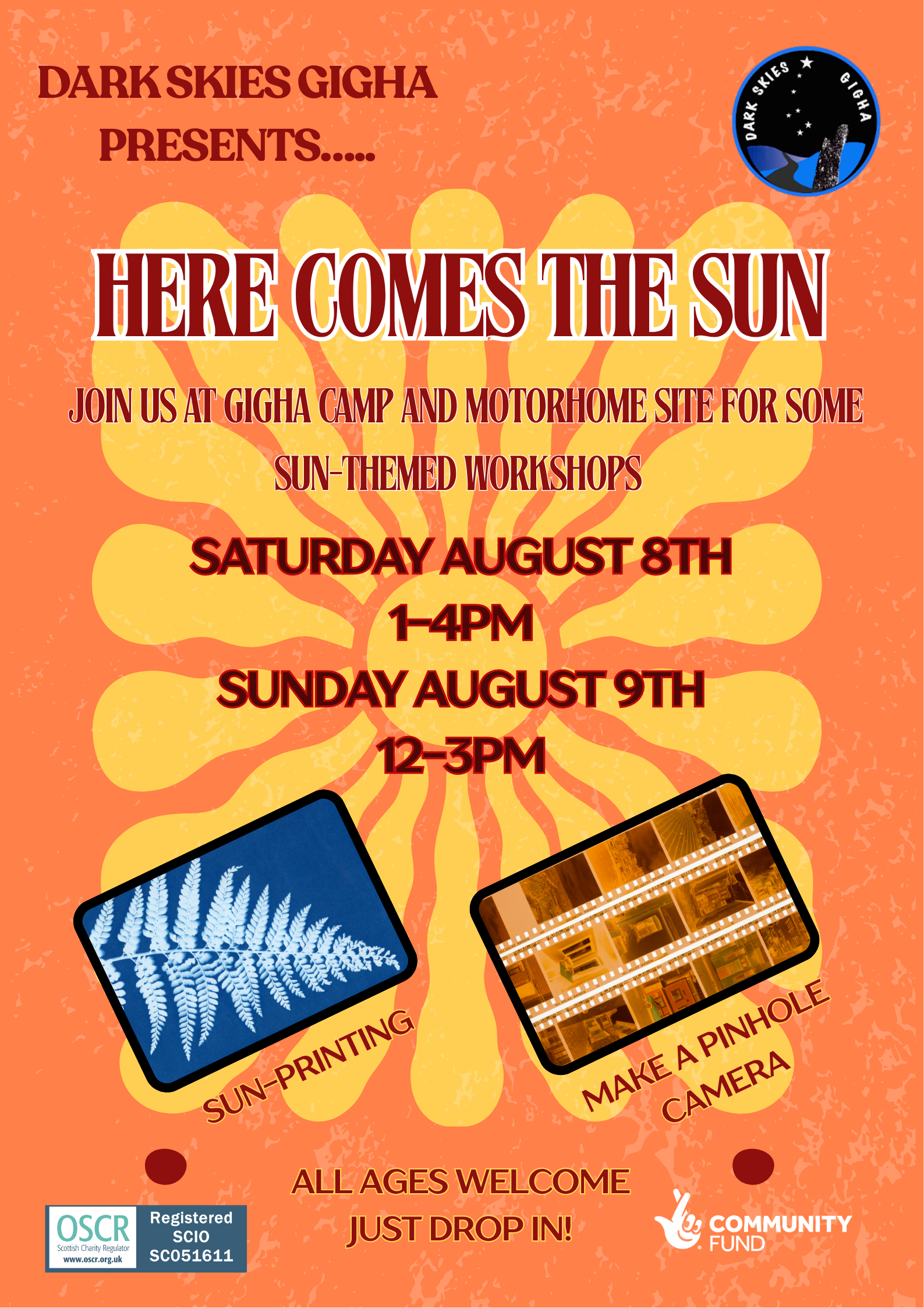 Here Comes the Sun Workshops