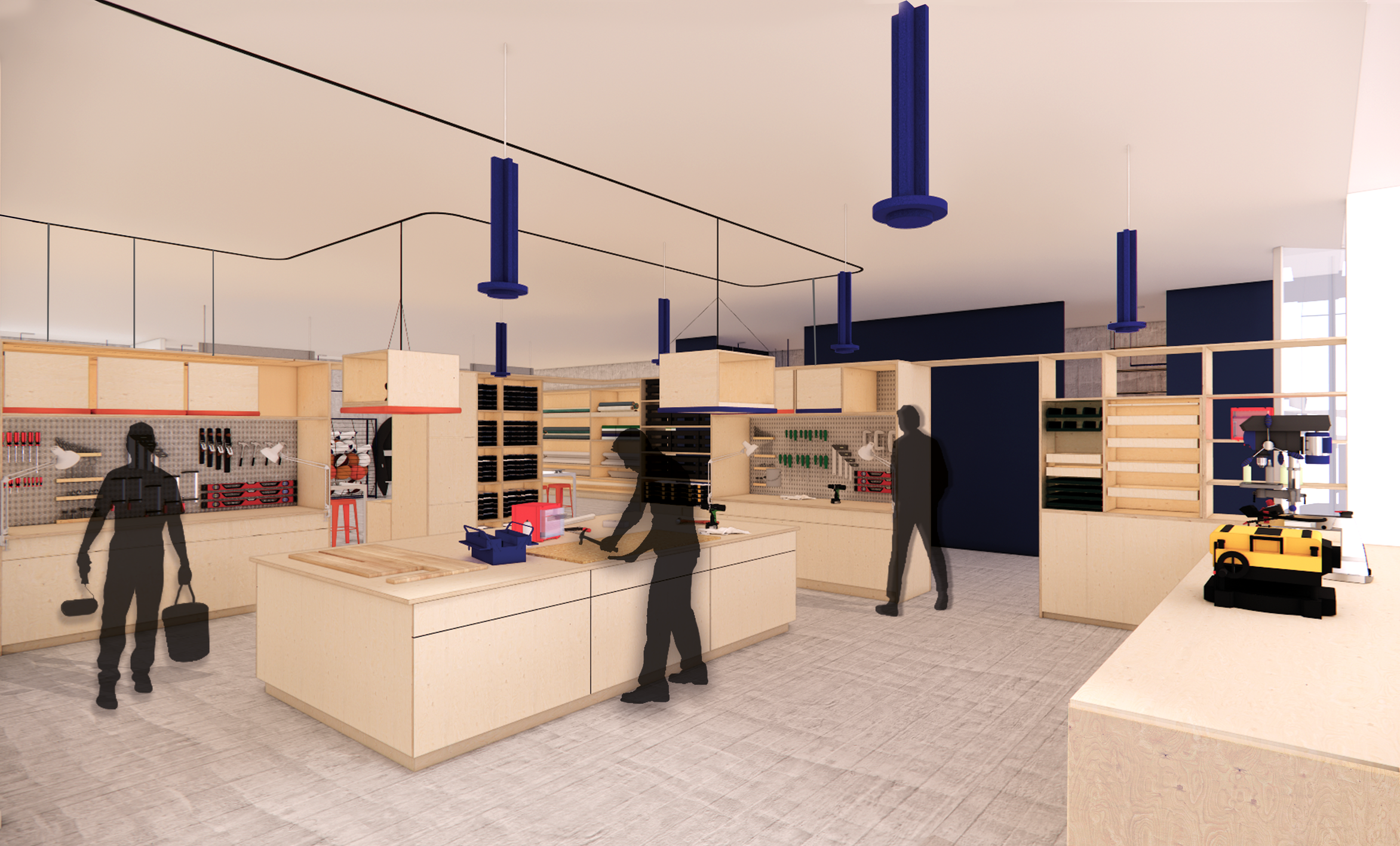 Les ateliers de réparation