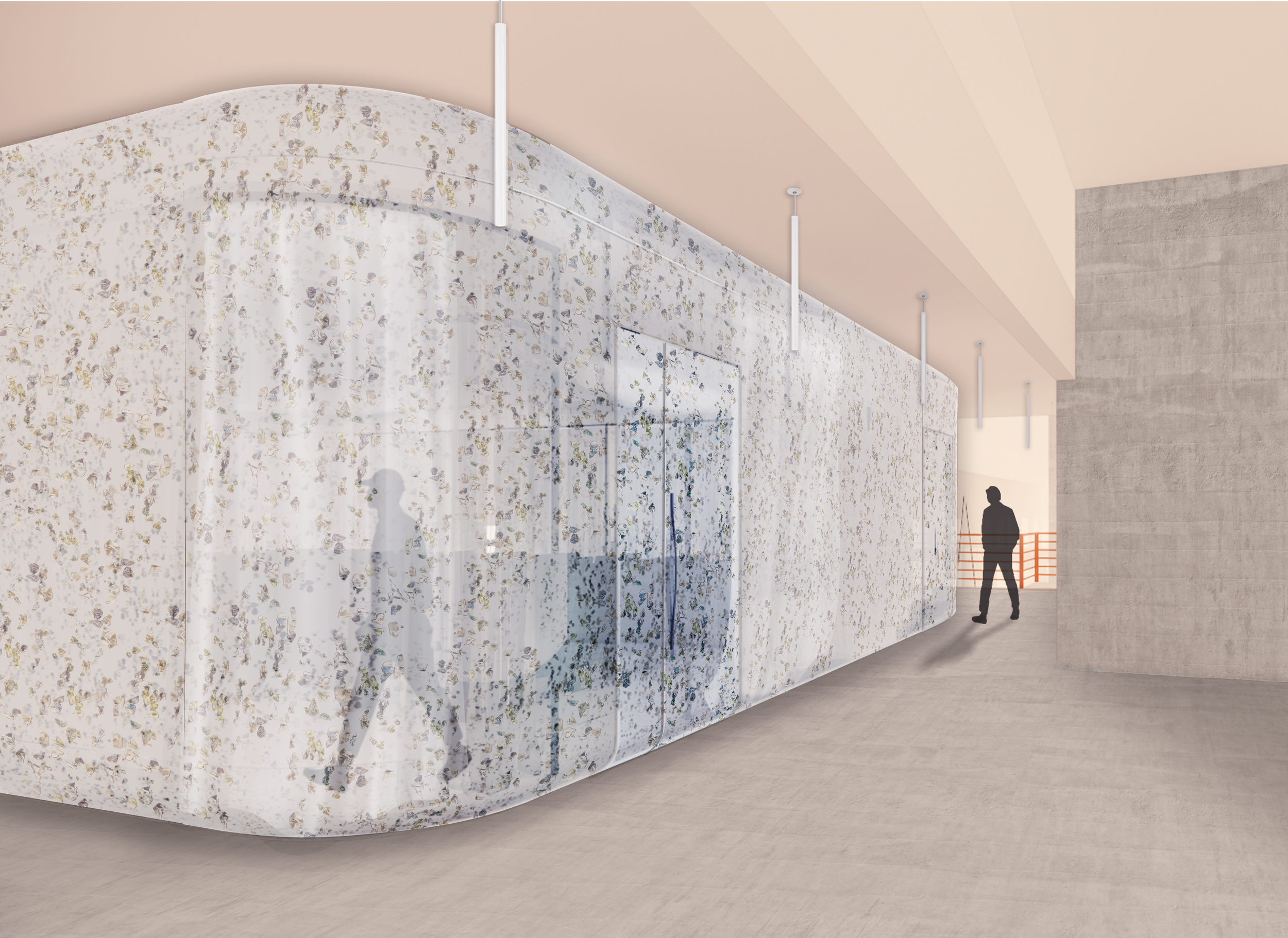 Vue sur la salle de conférence