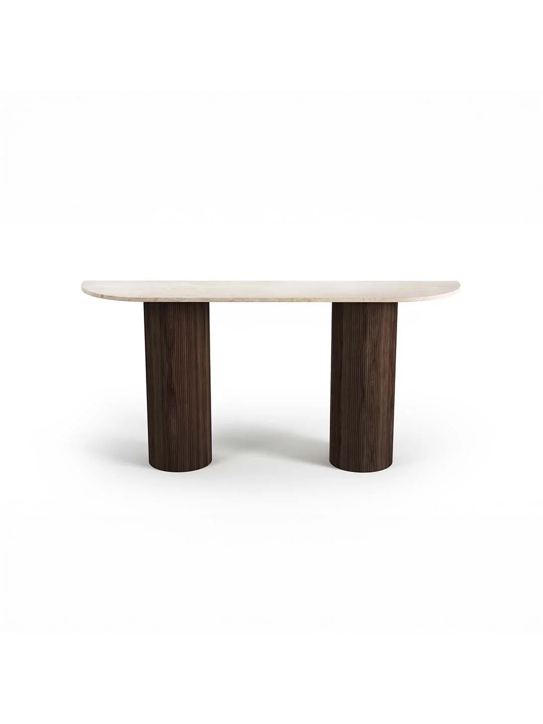 TABLE CONSOLE - DEMI-CERCLE 180CM - MARBRE CREMA 1.jpg