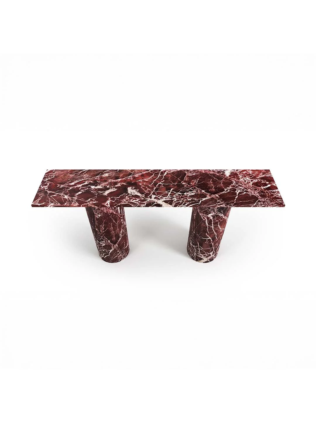 TABLE CONSOLE - RECTANGULAIRE 180CM - MARBRE ROSSO LEVANO 3.jpg