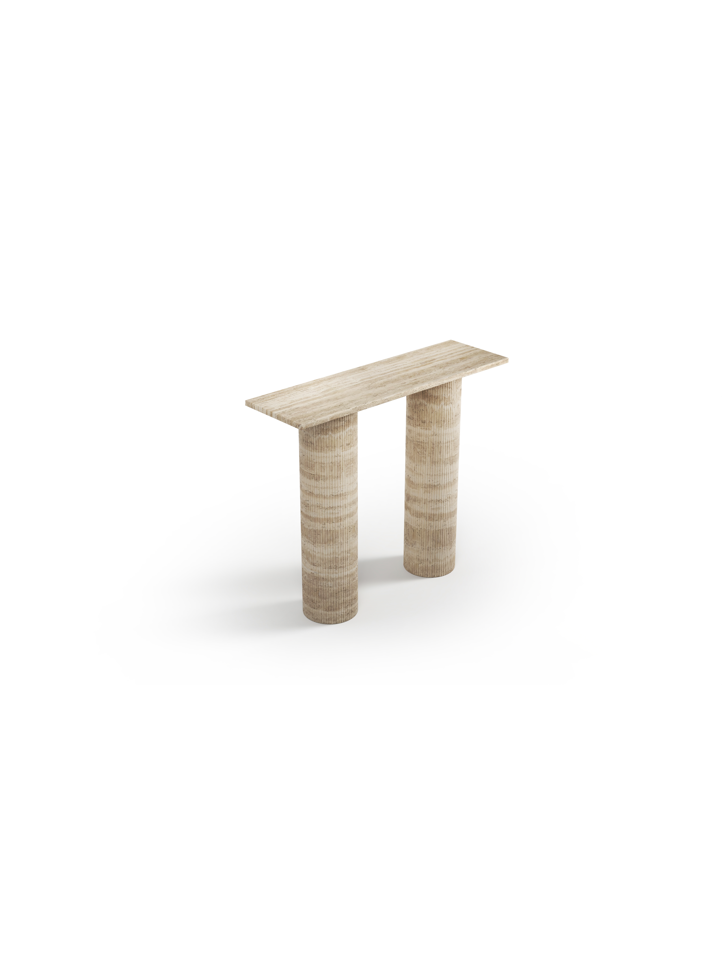 TABLE CONSOLE - RECTANGULAIRE 100CM - TRAVERTIN CLASSIQUE 2.png
