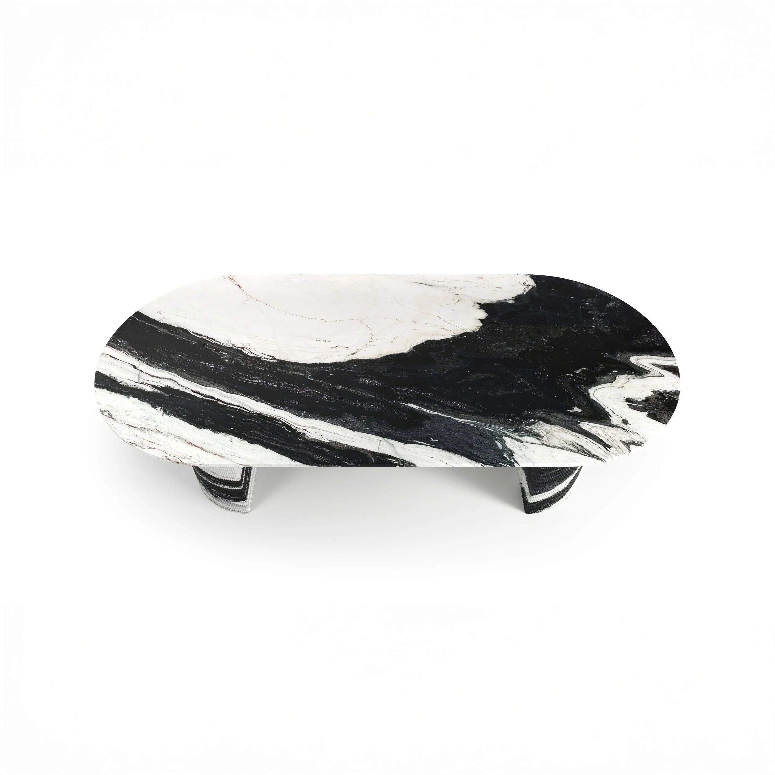 TABLE A MANGER - OBLONGUE - MARBRE PANDA 3.jpg