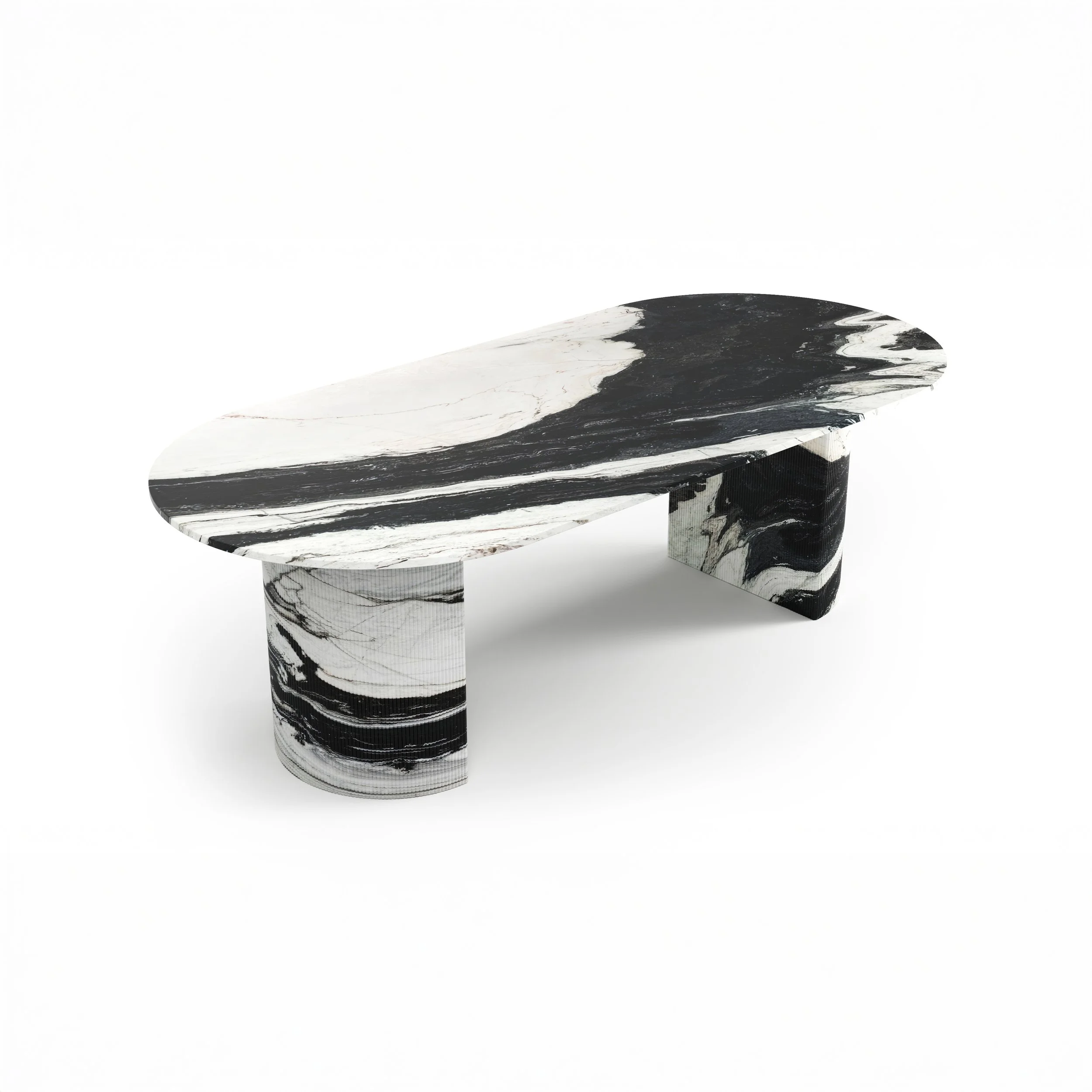 TABLE A MANGER - OBLONGUE - MARBRE PANDA 2.jpg