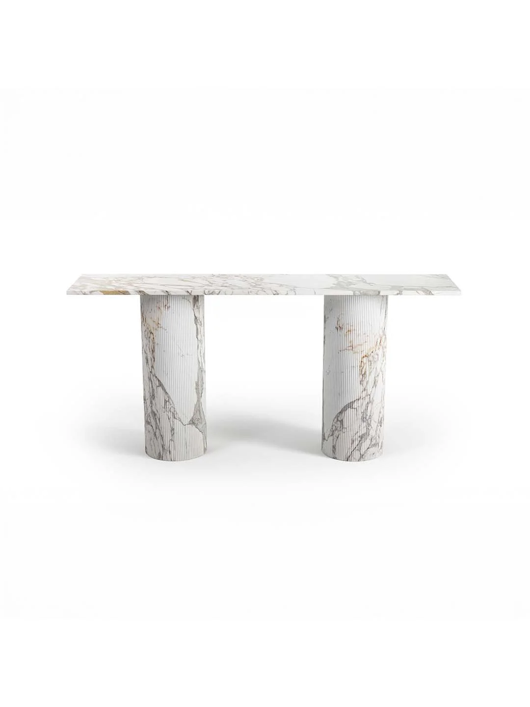 TABLE CONSOLE - RECTANGULAIRE 180CM - MARBRE CALACATTA ORO 1.jpg