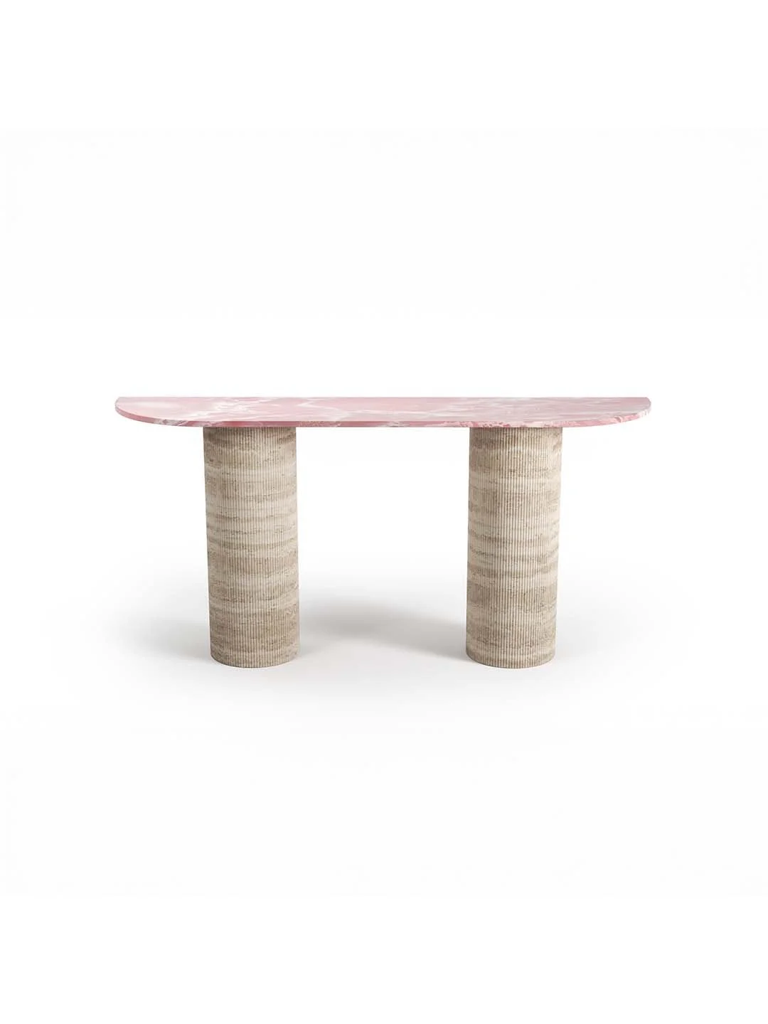 TABLE CONSOLE - DEMI-CERCLE 180CM - ONYX ROSE 1.jpg