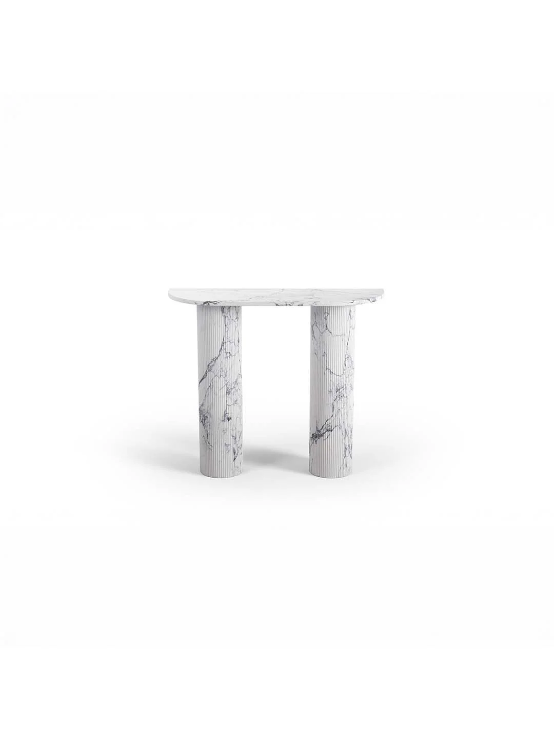 TABLE CONSOLE - DEMI-CERCLE 100CM - MARBRE STATUARIO CARRARA 1.jpg
