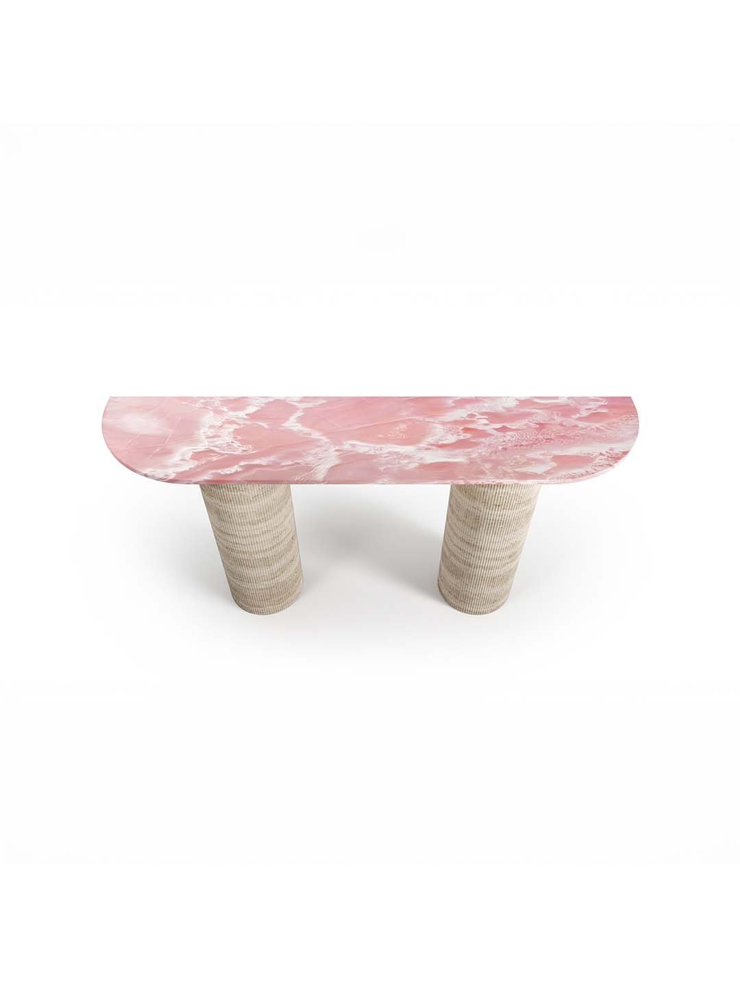 TABLE CONSOLE - DEMI-CERCLE 180CM - ONYX ROSE 3.jpg