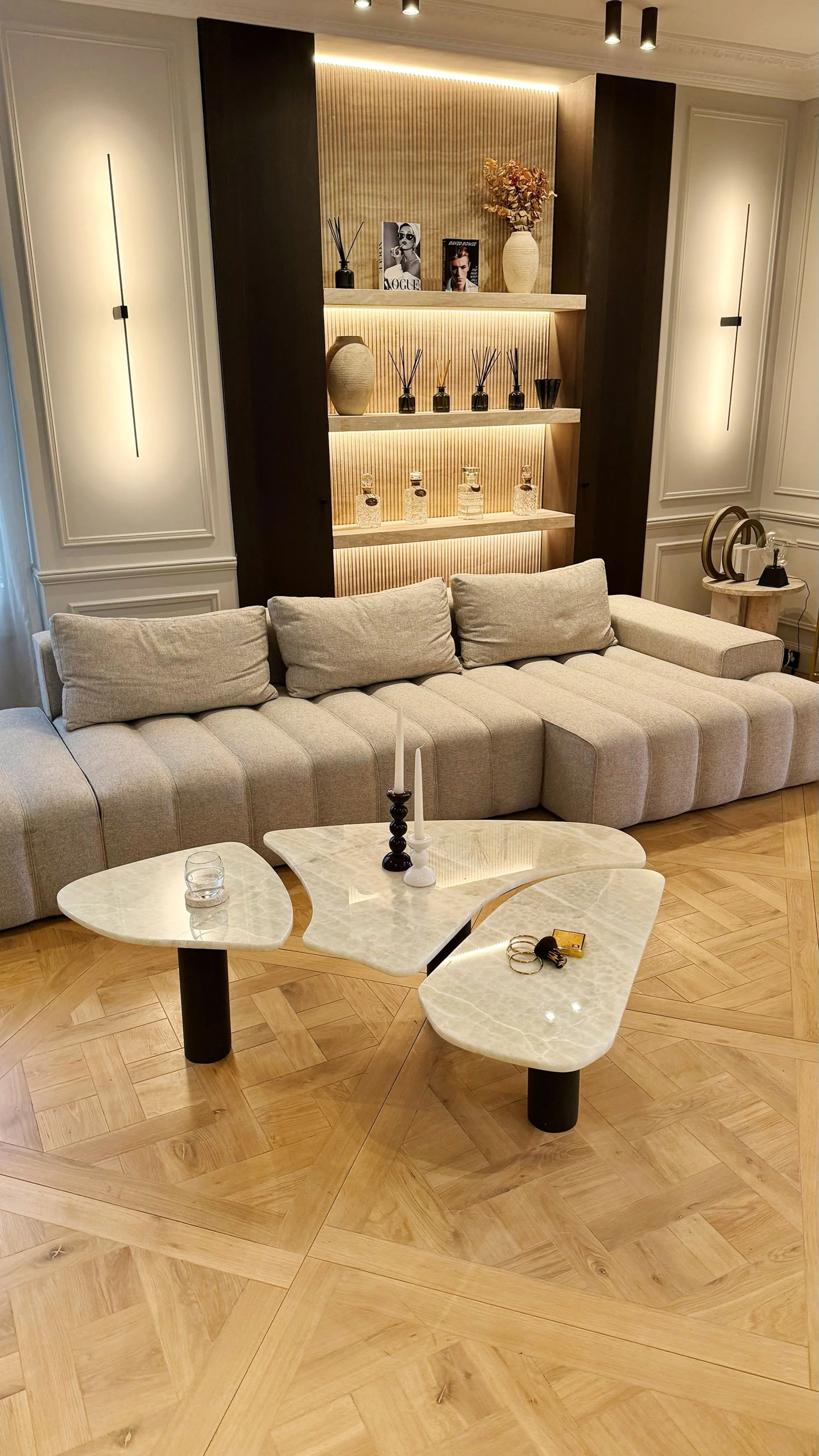 Table basse stone valley