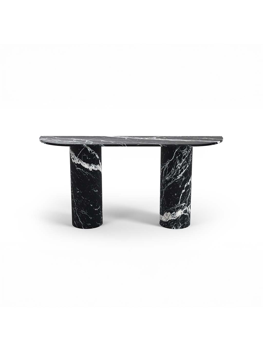 TABLE CONSOLE - DEMI-CERCLE 180CM - MARBRE NERO MARQUINIA 1.jpg