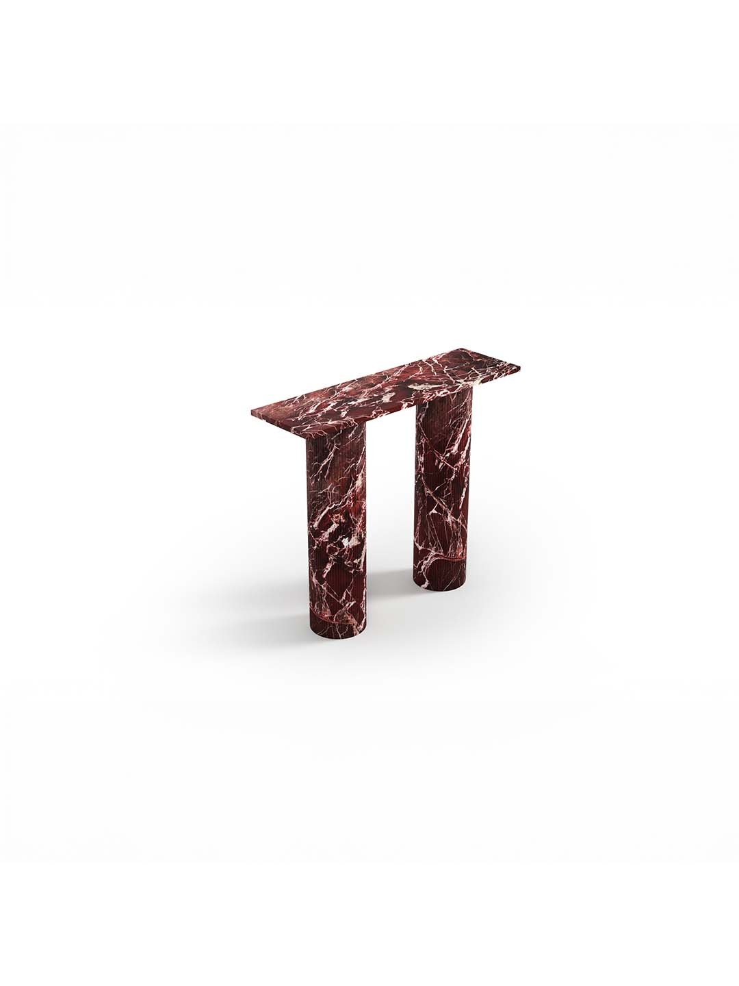 TABLE CONSOLE - RECTANGULAIRE 100CM - MARBRE ROSSO LEVANO 2.jpg