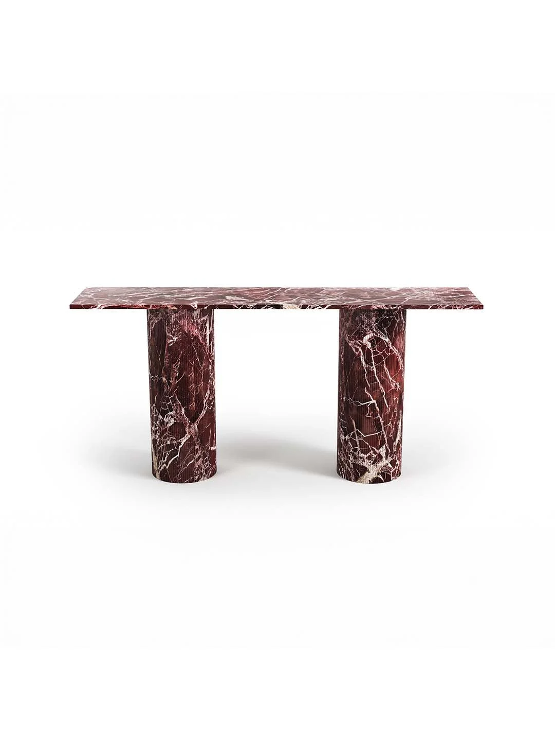TABLE CONSOLE - RECTANGULAIRE 180CM - MARBRE ROSSO LEVANO 1.jpg